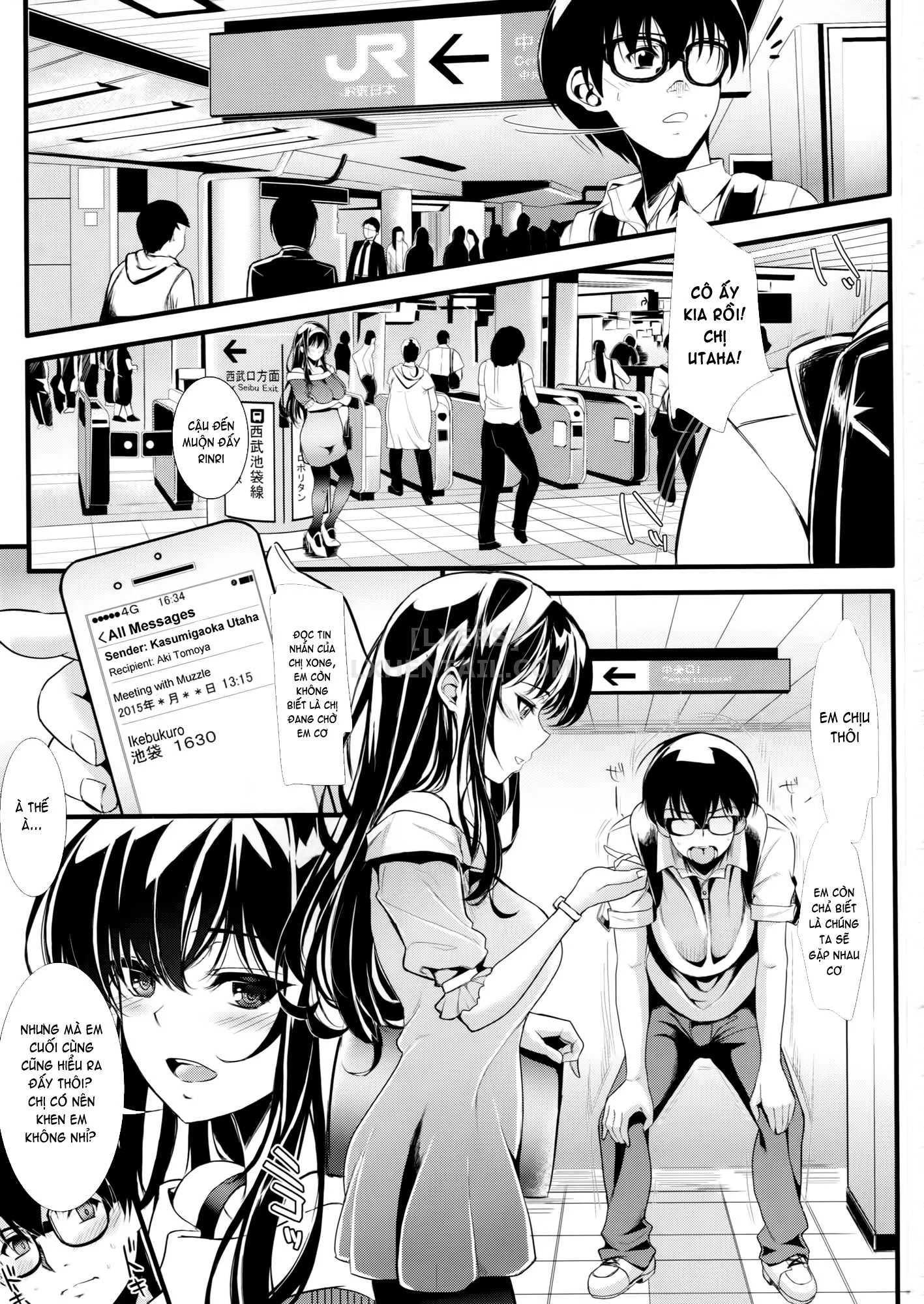 HentaiVN.net - Ảnh 5 - How the Boring Couples Does It [Saenai Futari No Itashikata] - Chap 2