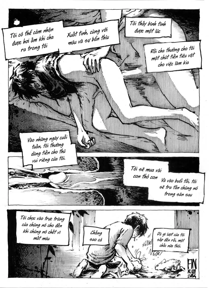 HentaiVN.net - Ảnh 6 - Sodomized By Own Dad [Disodomi Bapak Sendiri] - Chap 1