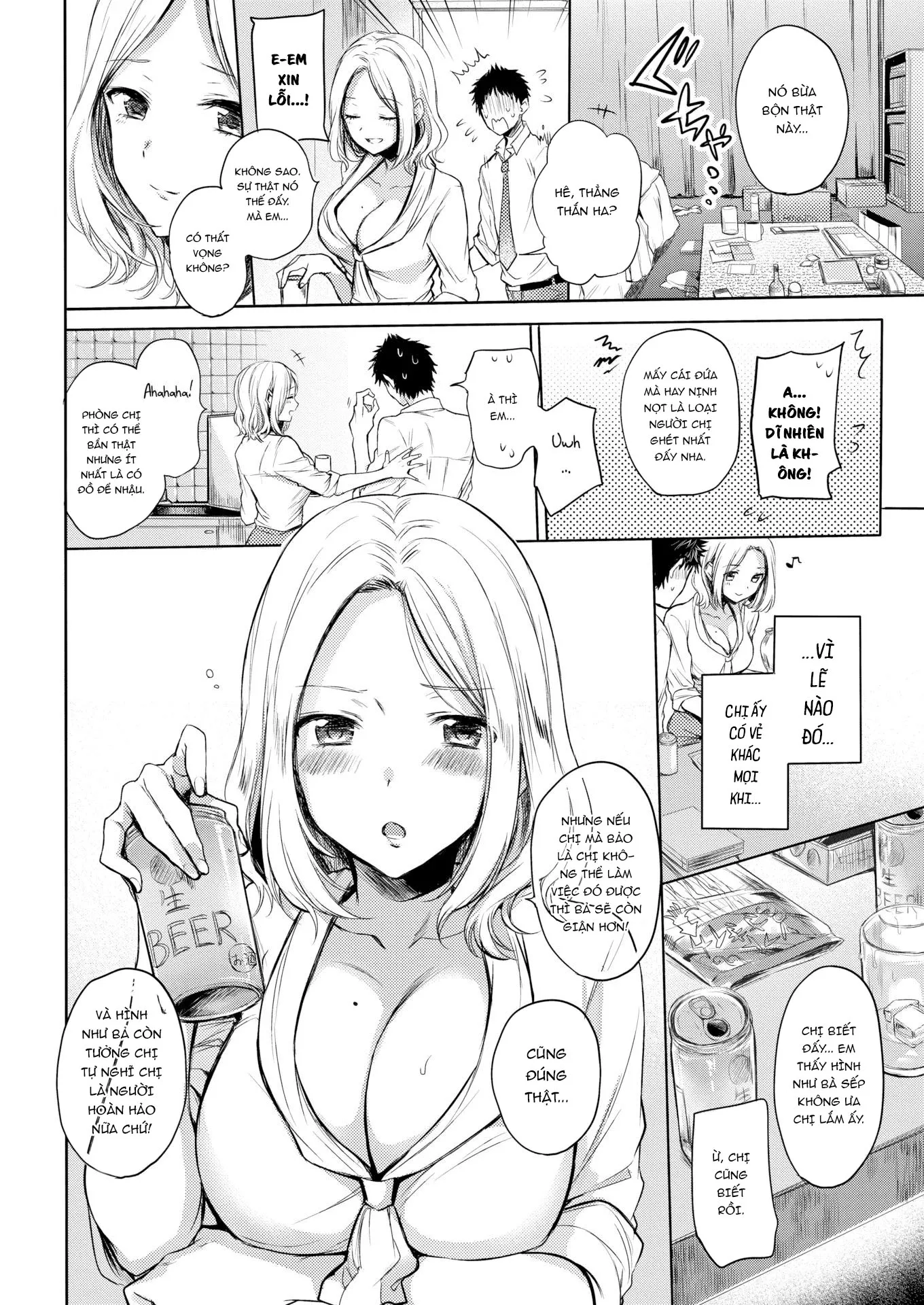 HentaiVN.net - Ảnh 11 - Bà chị hư hỏng - Chap 1