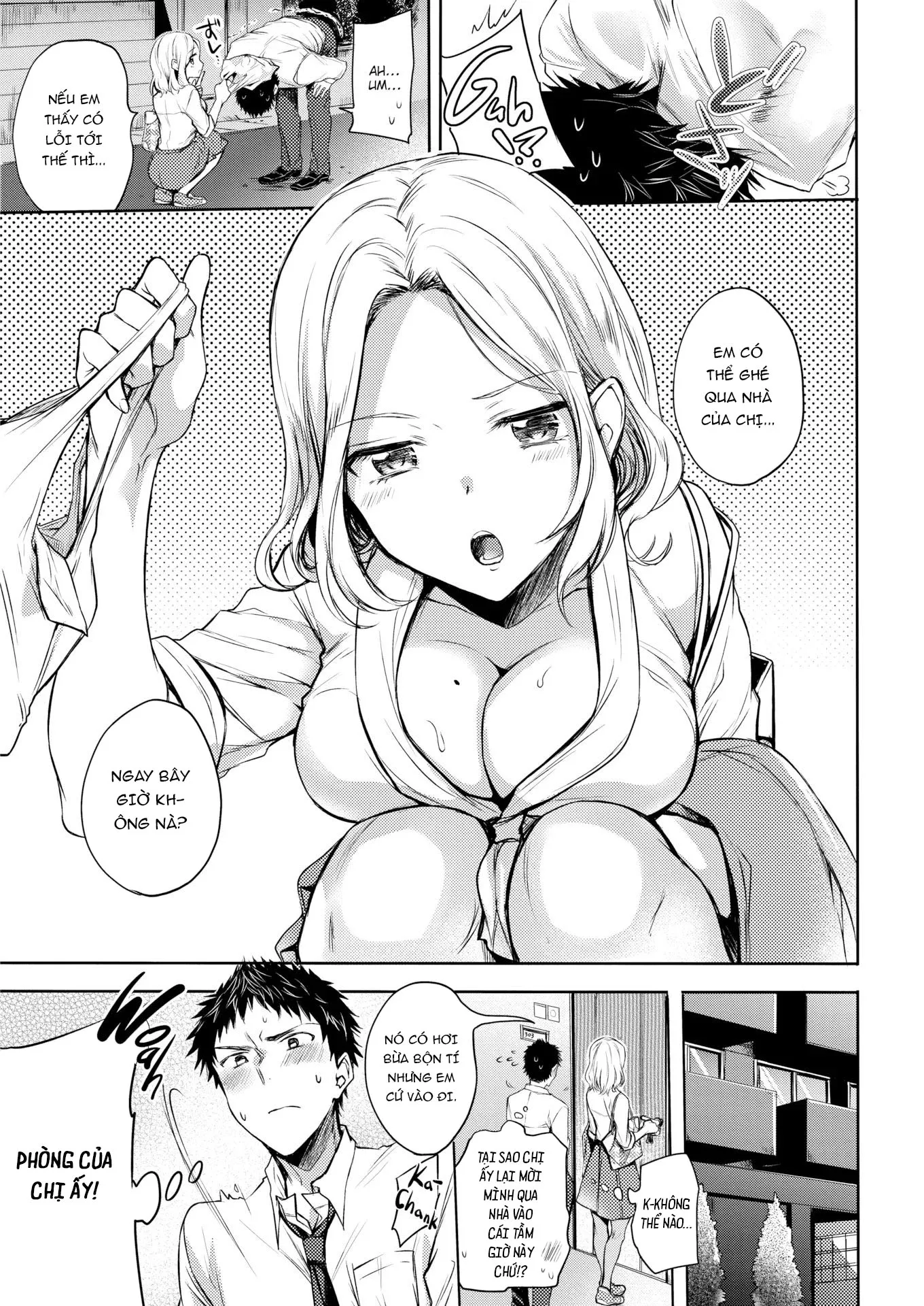 HentaiVN.net - Ảnh 10 - Bà chị hư hỏng - Chap 3