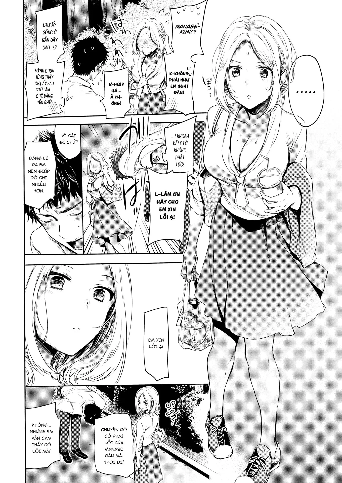 HentaiVN.net - Ảnh 9 - Bà chị hư hỏng - Chap 3