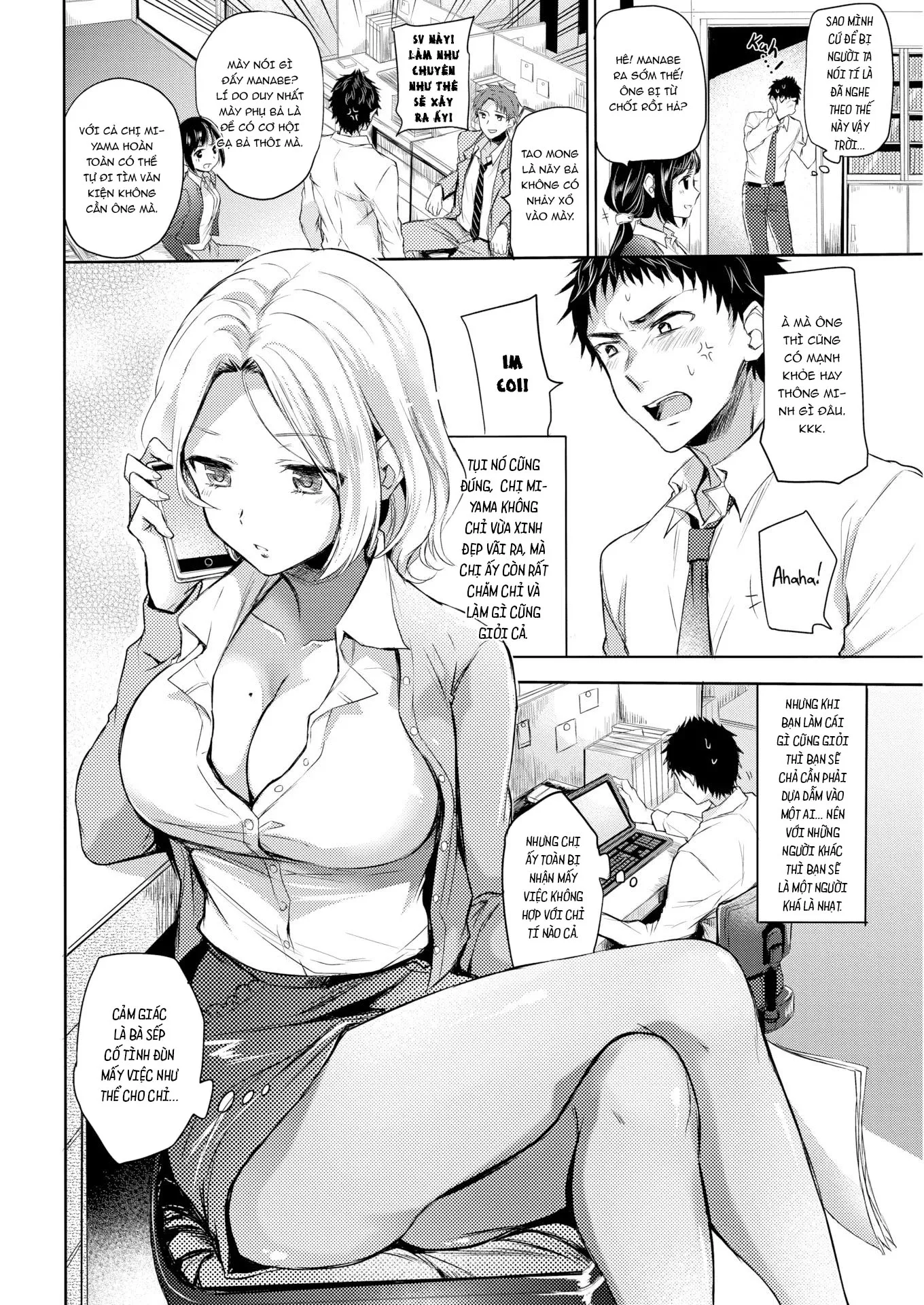 HentaiVN.net - Ảnh 7 - Bà chị hư hỏng - Chap 4