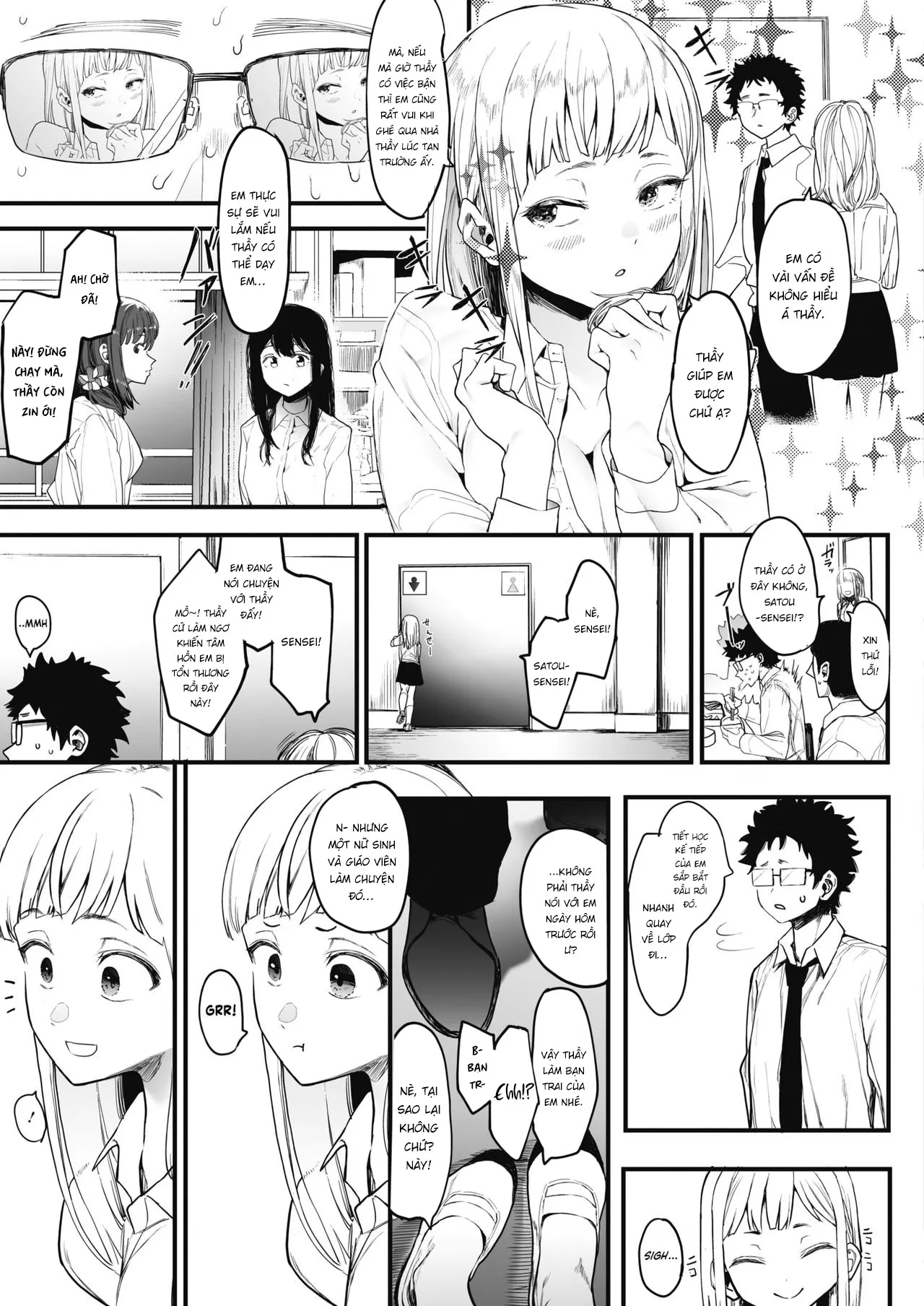 HentaiVN.net - Ảnh 17 - Nhờ Eightman-sensei mà tôi kiếm được bạn gái! [EIGHTMANsensei no okage de Kanojo ga dekimashita!; I Got a Girlfriend with Eightman-sensei's Help!] - Chap 1
