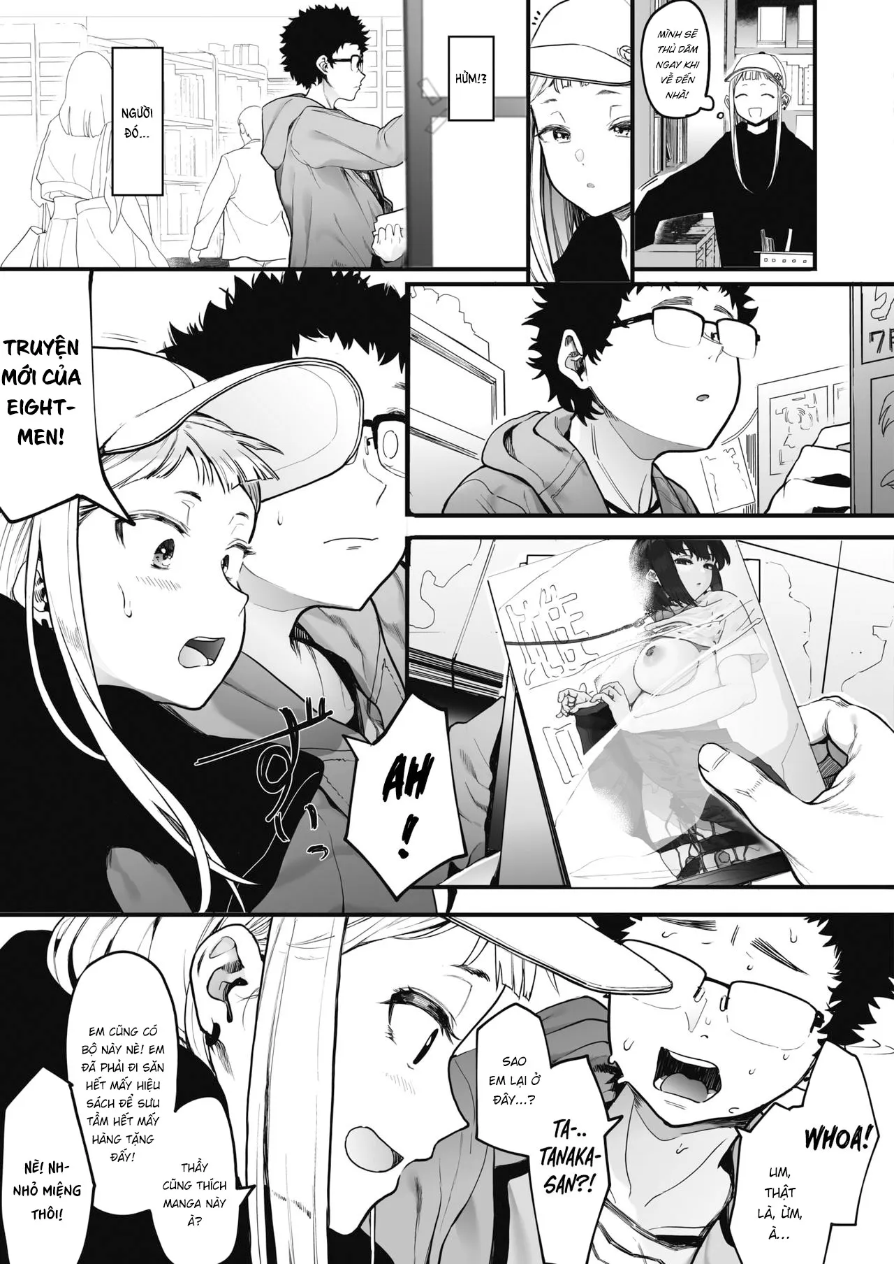 HentaiVN.net - Ảnh 5 - Nhờ Eightman-sensei mà tôi kiếm được bạn gái! [EIGHTMANsensei no okage de Kanojo ga dekimashita!; I Got a Girlfriend with Eightman-sensei's Help!] - Chap 1