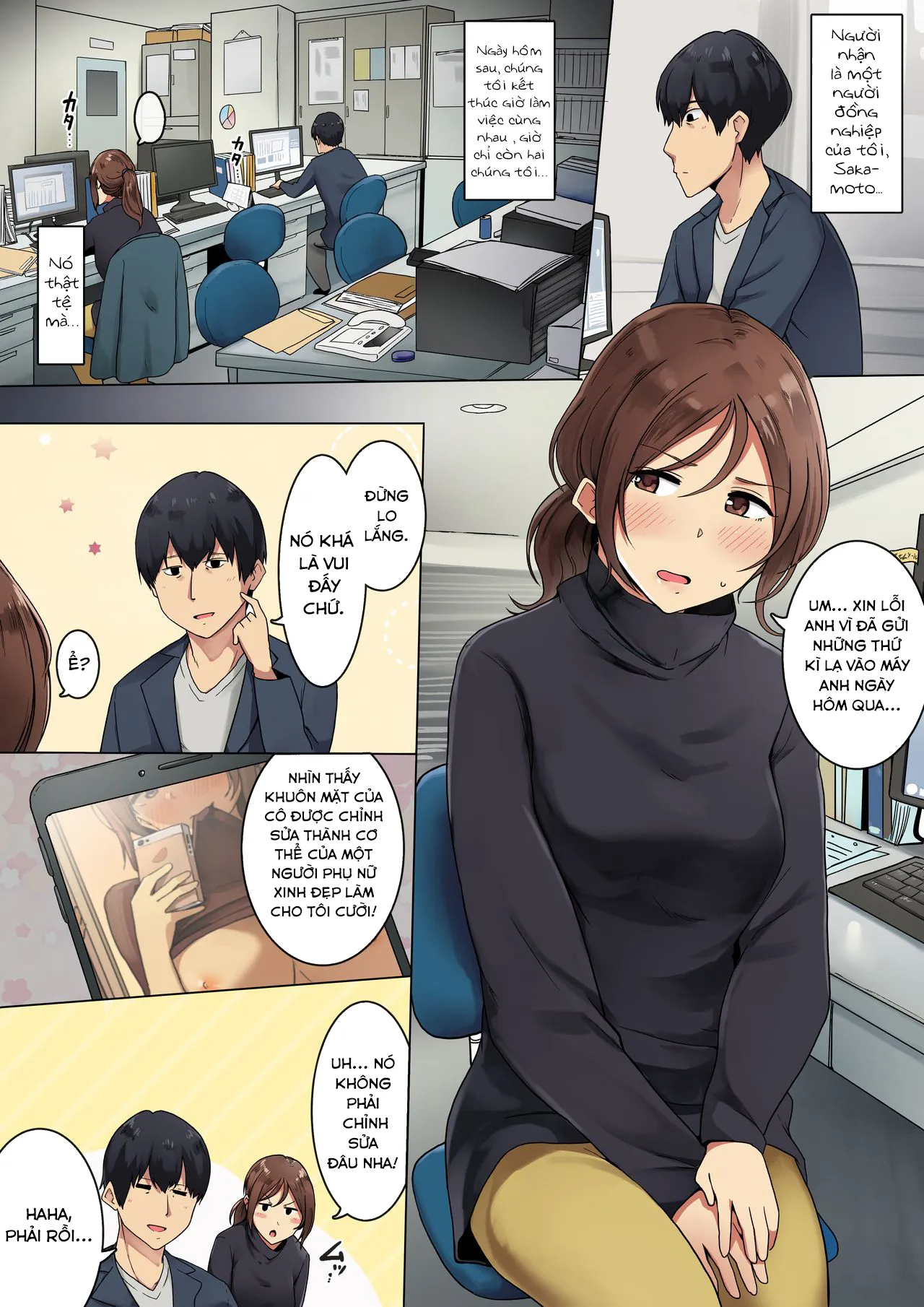HentaiVN.net - Ảnh 4 - Ero Jidori wo Gosoushinshichatta Joshi no Ohanashi - Chap 1