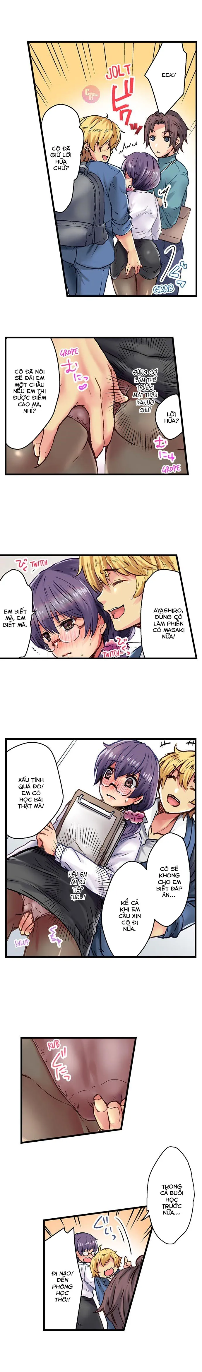 HentaiVN.net - Ảnh 3 - Thưởng cho học sinh bằng cách chịch! [Rewarding My Student with Sex] - Chap 4