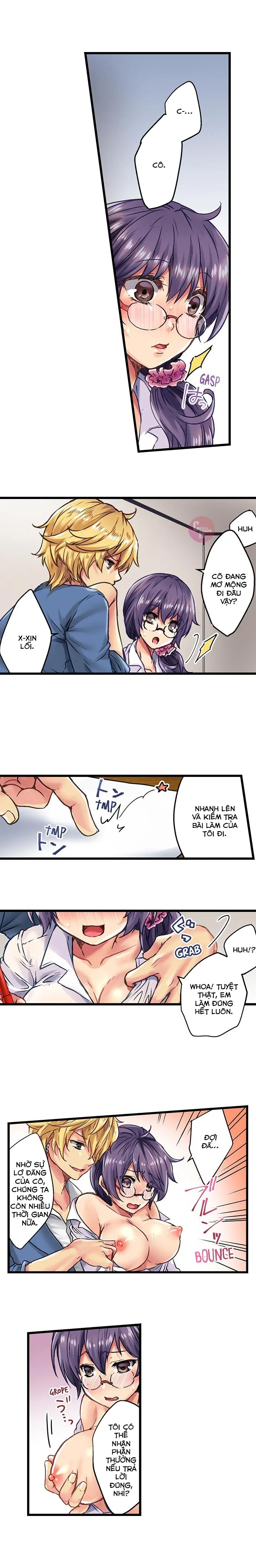HentaiVN.net - Ảnh 7 - Thưởng cho học sinh bằng cách chịch! [Rewarding My Student with Sex] - Chap 4
