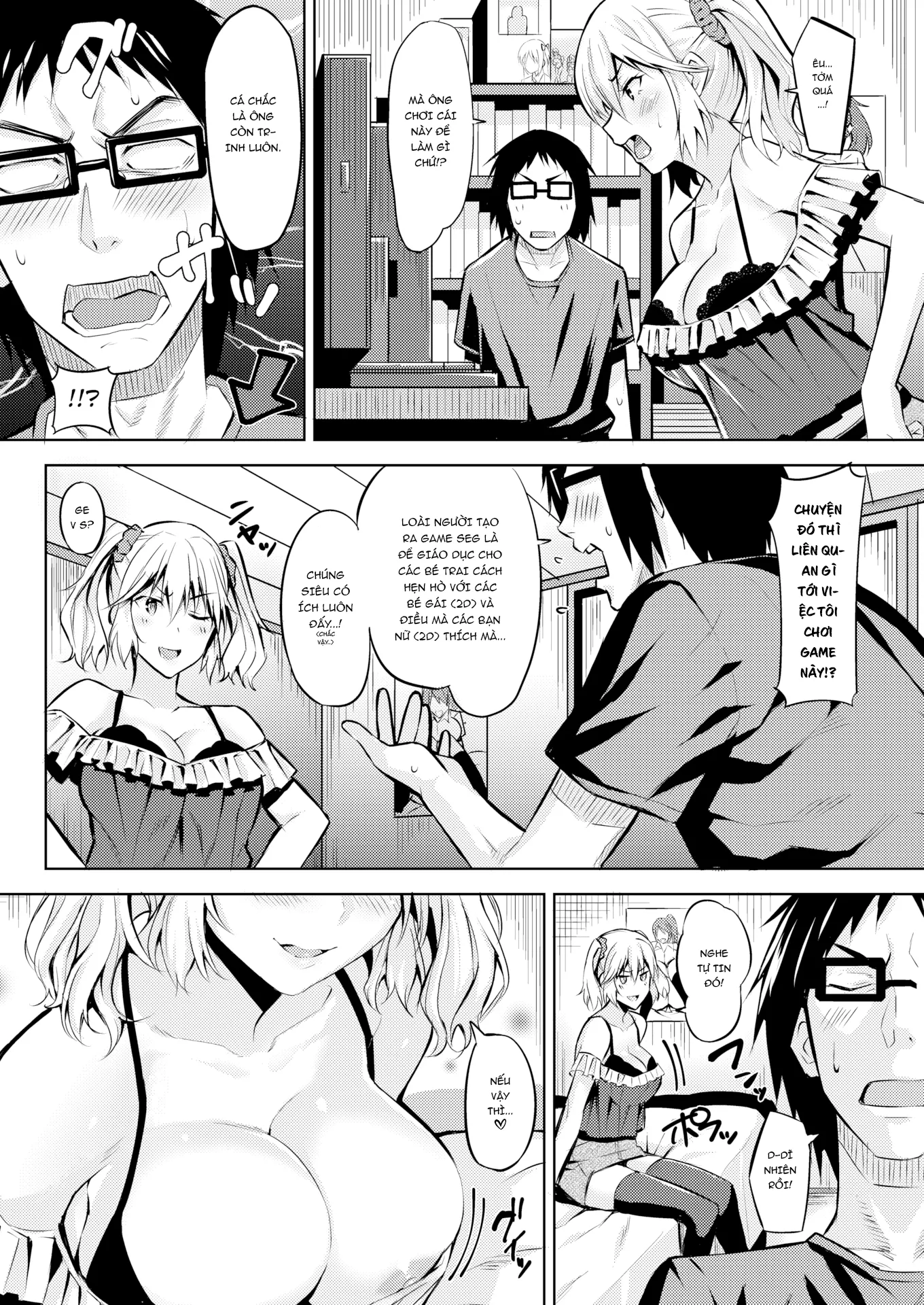 HentaiVN.net - Ảnh 9 - Trai tân gặp gái gal - Chap 1