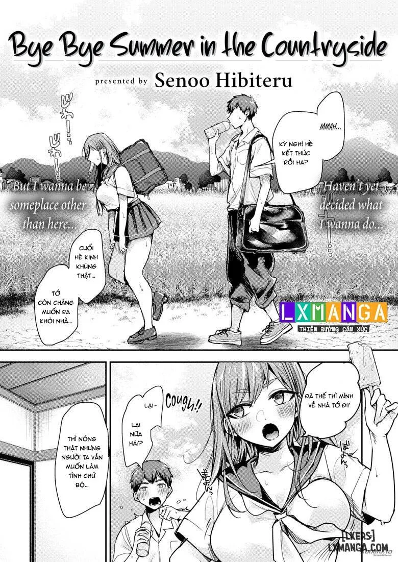 HentaiVN.net - Ảnh 1 - Tạm biệt mùa hè ở vùng nông thôn - Chap 1