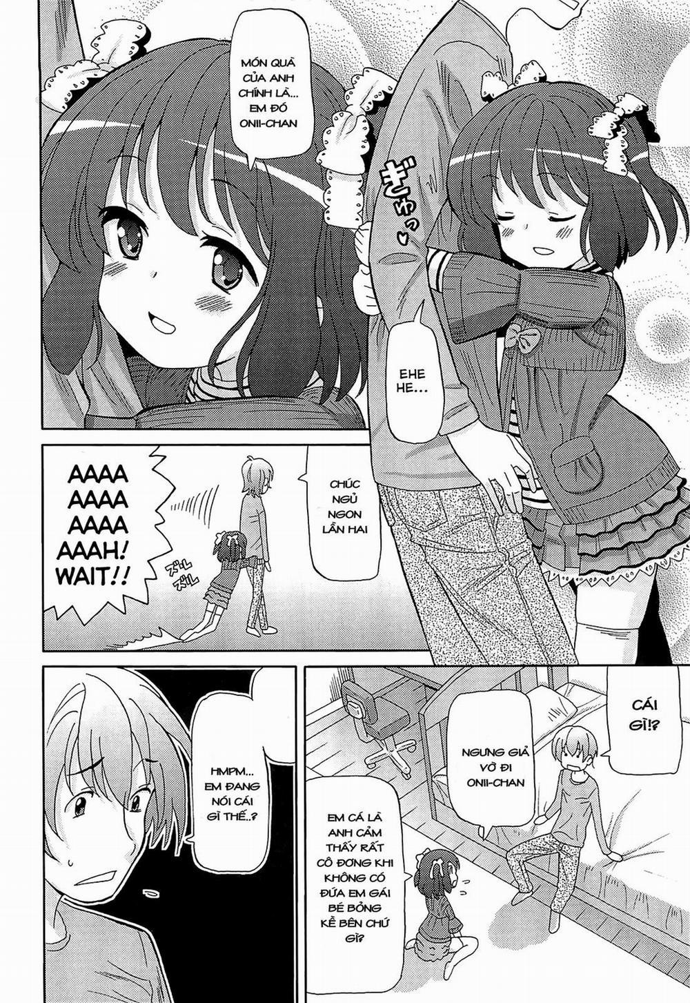 HentaiVN.net - Ảnh 3 - Em không thể sống thiếu anh được! Onii-chan [Shuugaku ryokou kara kaettekita imouto; My sister returned from a trip (Chou love love Imouto ch.5)] - Chap 1