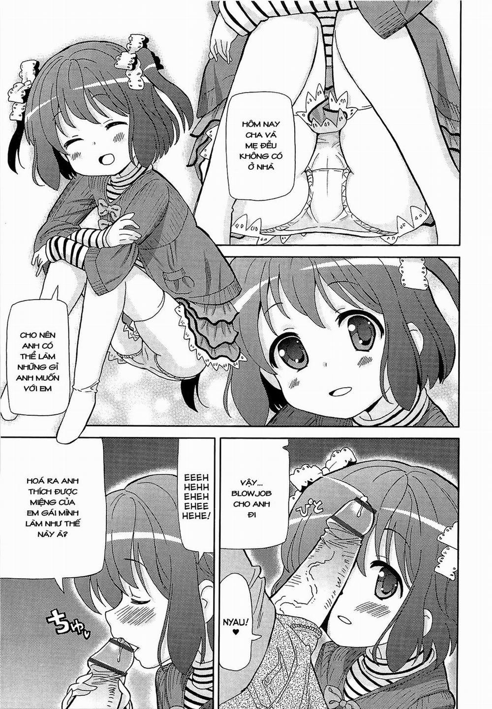 HentaiVN.net - Ảnh 4 - Em không thể sống thiếu anh được! Onii-chan [Shuugaku ryokou kara kaettekita imouto; My sister returned from a trip (Chou love love Imouto ch.5)] - Chap 1