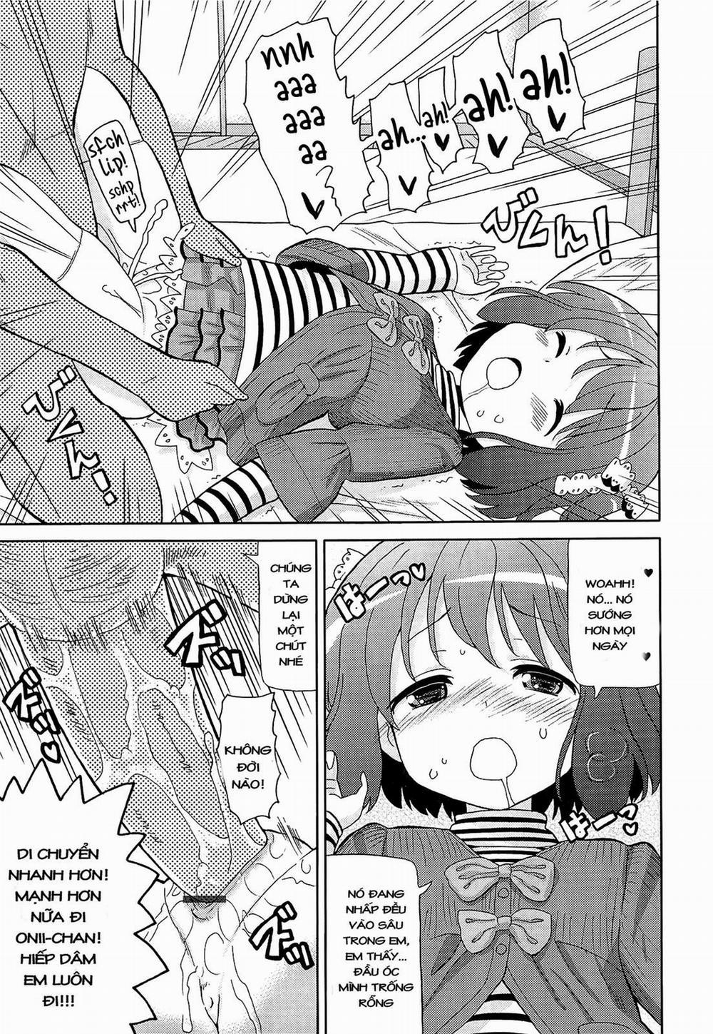 HentaiVN.net - Ảnh 10 - Em không thể sống thiếu anh được! Onii-chan [Shuugaku ryokou kara kaettekita imouto; My sister returned from a trip (Chou love love Imouto ch.5)] - Chap 1