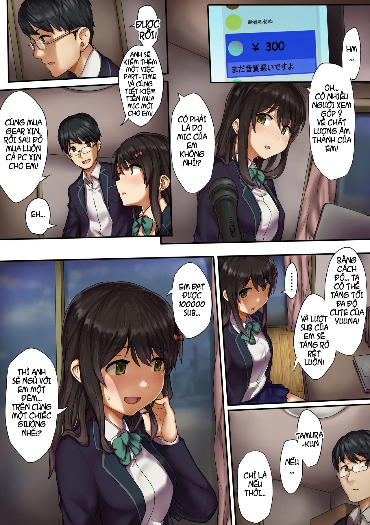 HentaiVN.net - Ảnh 3 - Netorare During Live Streaming - Chap 1