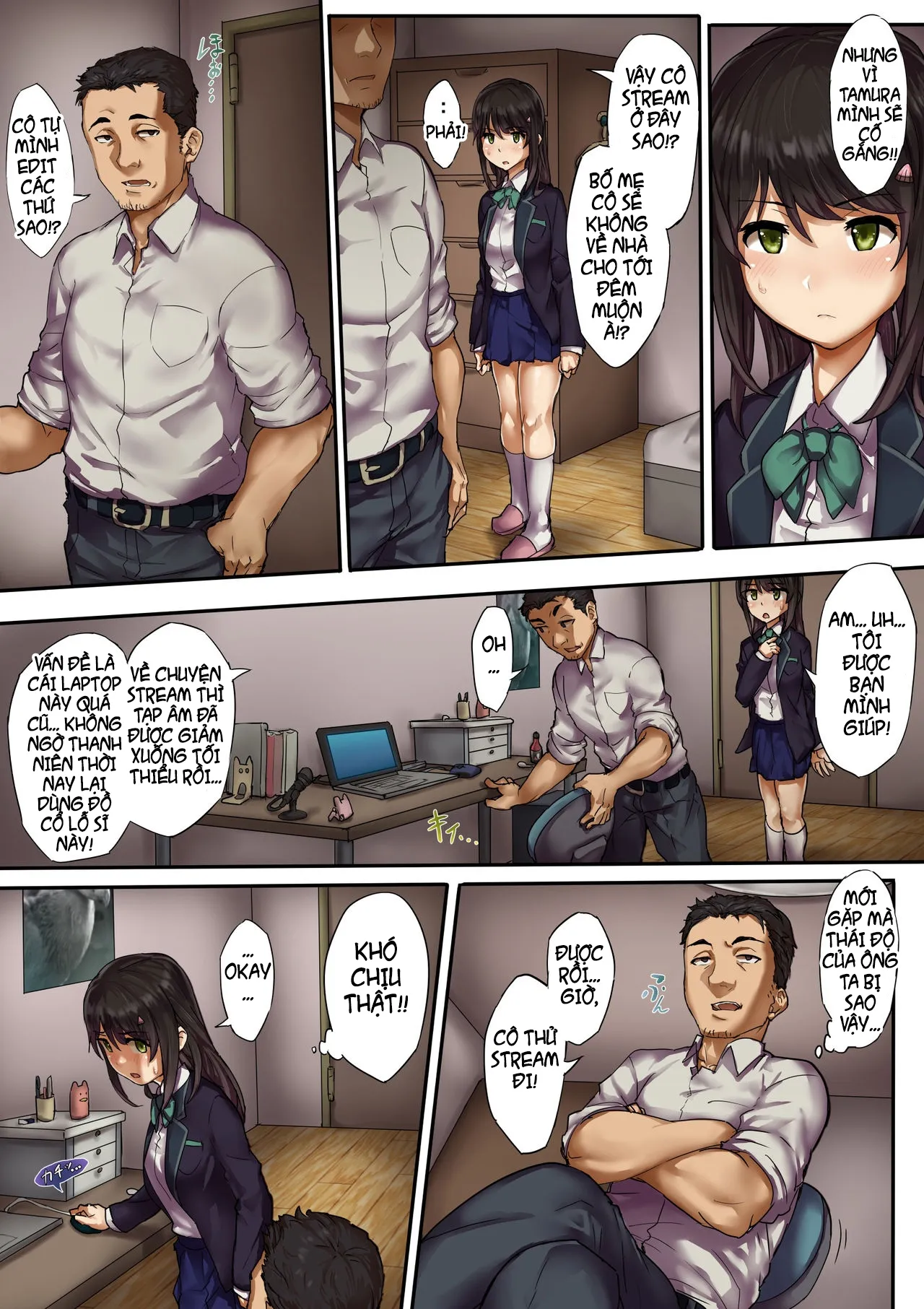 HentaiVN.net - Ảnh 5 - Netorare During Live Streaming - Chap 1