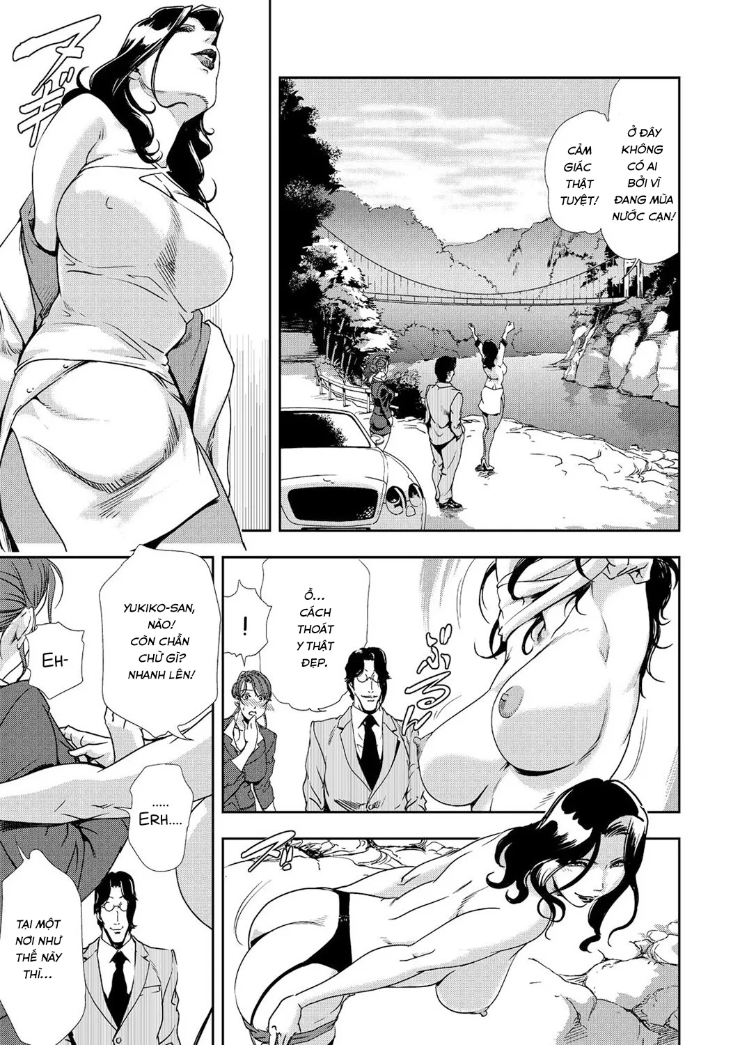 HentaiVN.net - Ảnh 8 - Tohisaki ni Kouzen Roshutsu wo Shiirarete - Chap 1