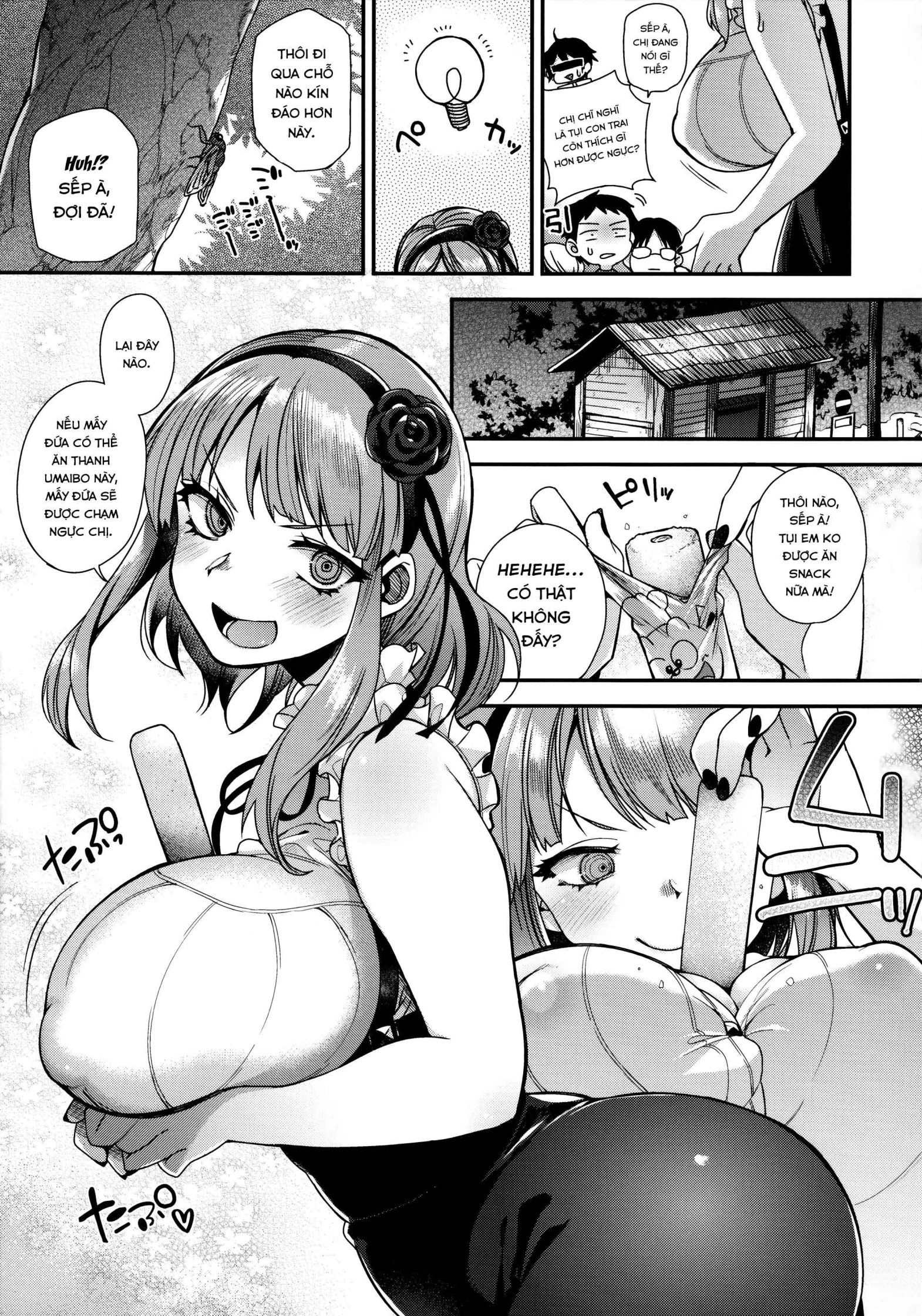HentaiVN.net - Ảnh 8 - Boss's Snacks [Boss no Dagashi] - Chap 1