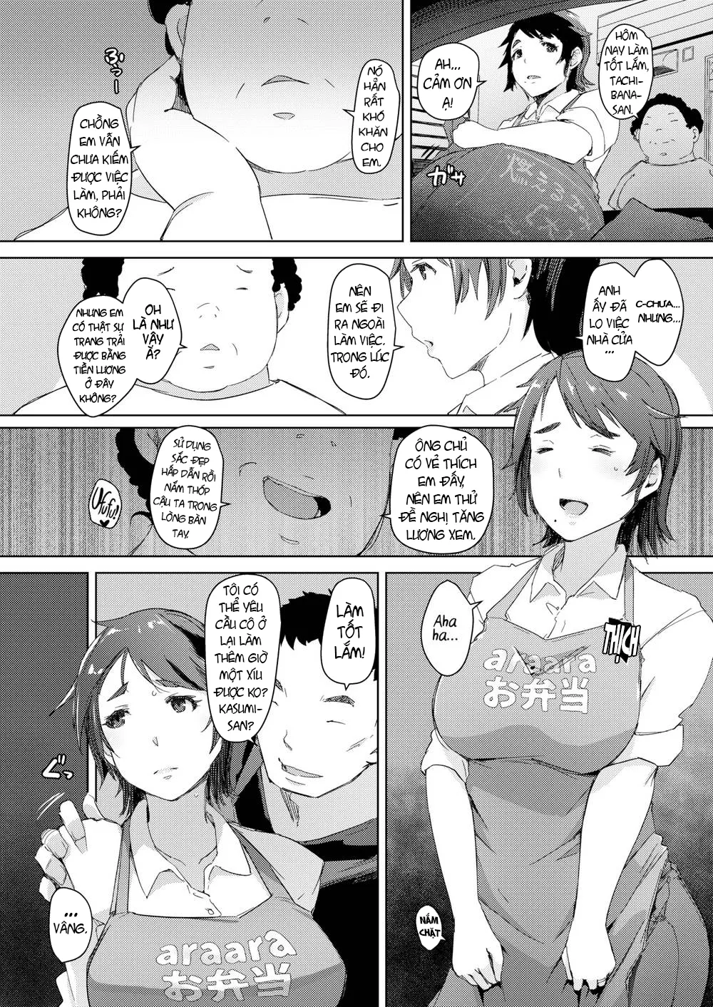 HentaiVN.net - Ảnh 8 - Housewife Hourly Wage 1250Yen - Chap 1