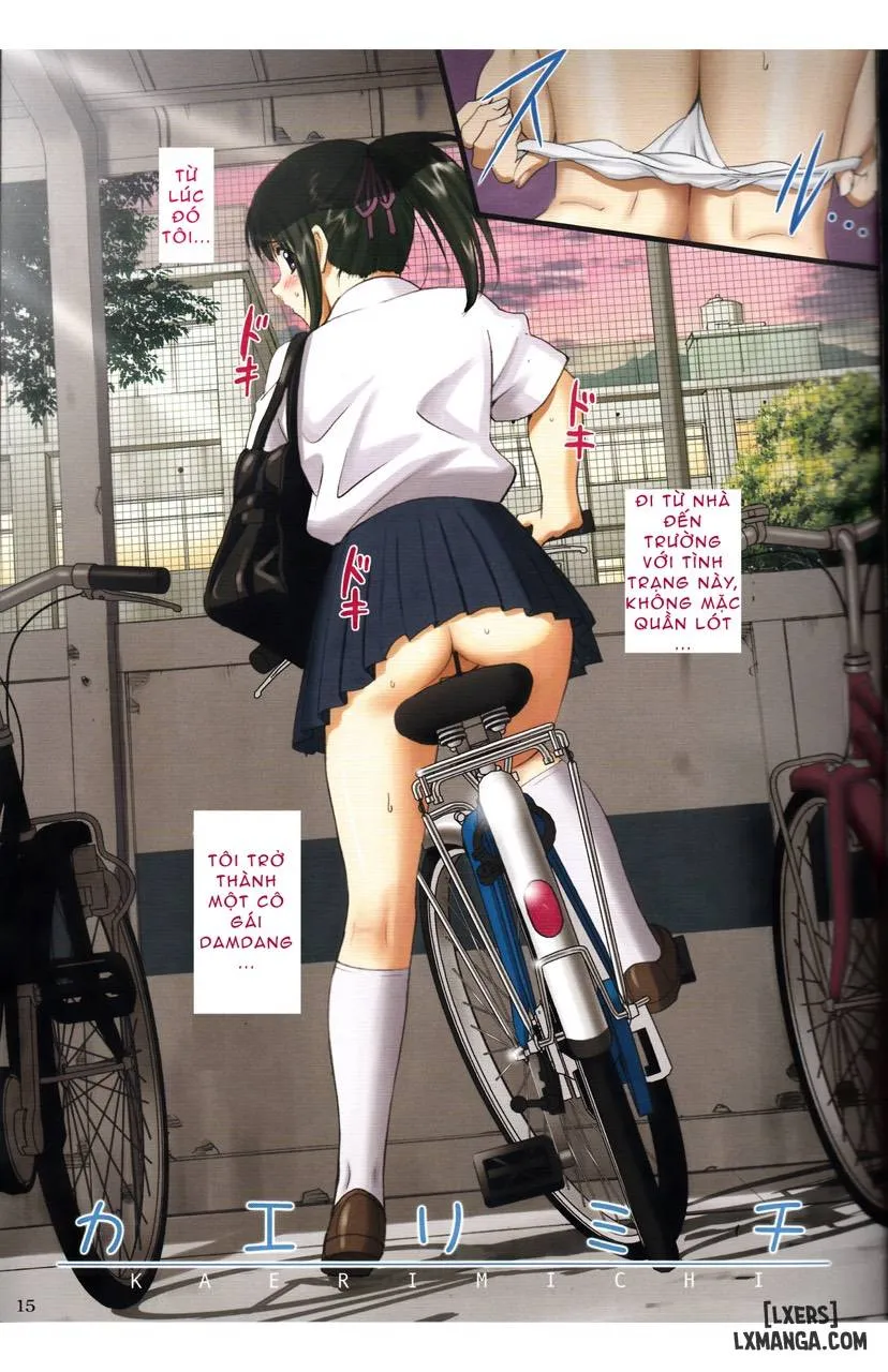 HentaiVN.net - Ảnh 14 - Roshutsu Otome Speed "Hadaka to Jitensha wa Ikenai Blend ~ Mizuno Aya - Chap 1