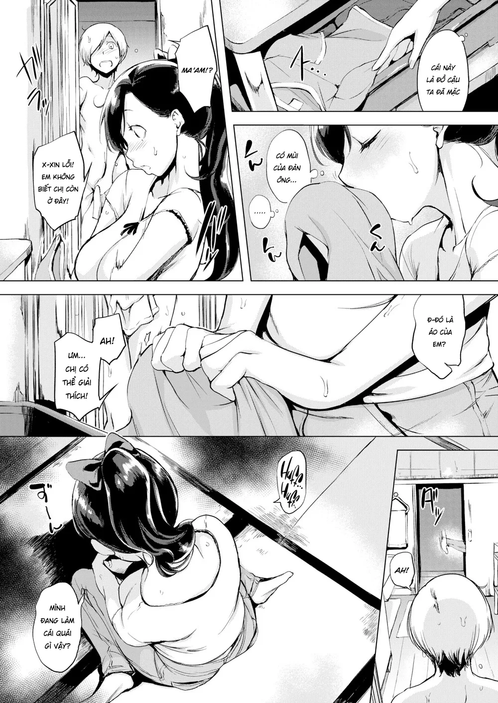 HentaiVN.net - Ảnh 5 - Hương thơm của chị chủ nhà [My Landlady’s Aroma] - Chap 1