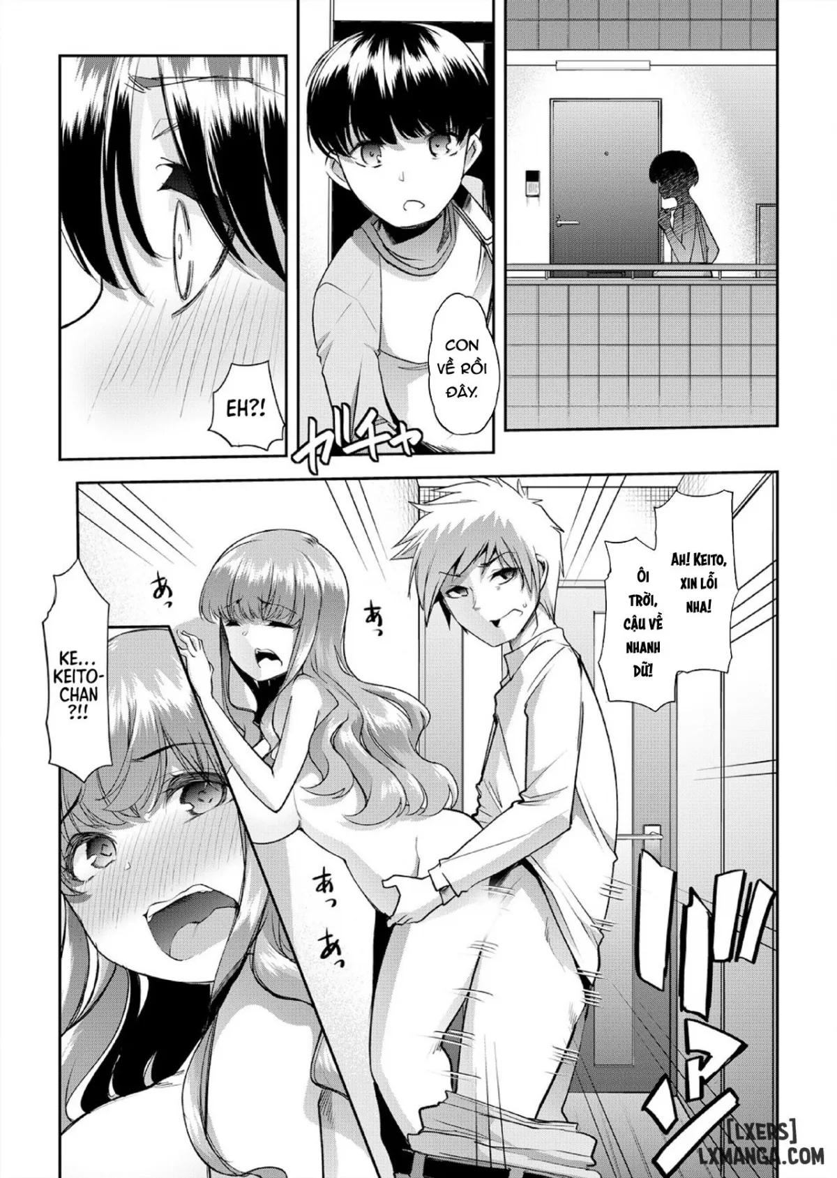 HentaiVN.net - Ảnh 34 - Mama wa SeFri - Boku wa Tomodachi no Okaa-san to Sex o Suru [Fuck-Buddy Mom — I have Sex with my Friend's Mom] - Chap 1