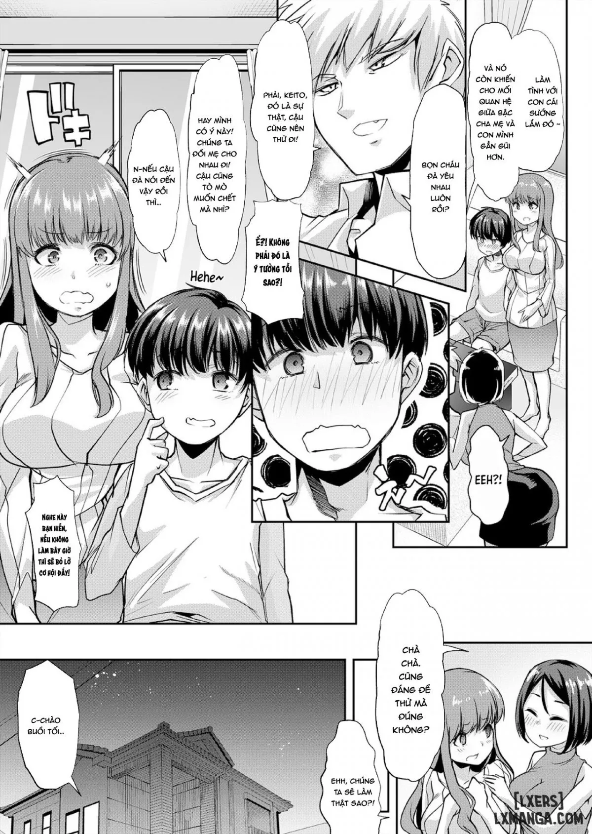 HentaiVN.net - Ảnh 4 - Mama wa SeFri - Boku wa Tomodachi no Okaa-san to Sex o Suru [Fuck-Buddy Mom — I have Sex with my Friend's Mom] - Chap 1