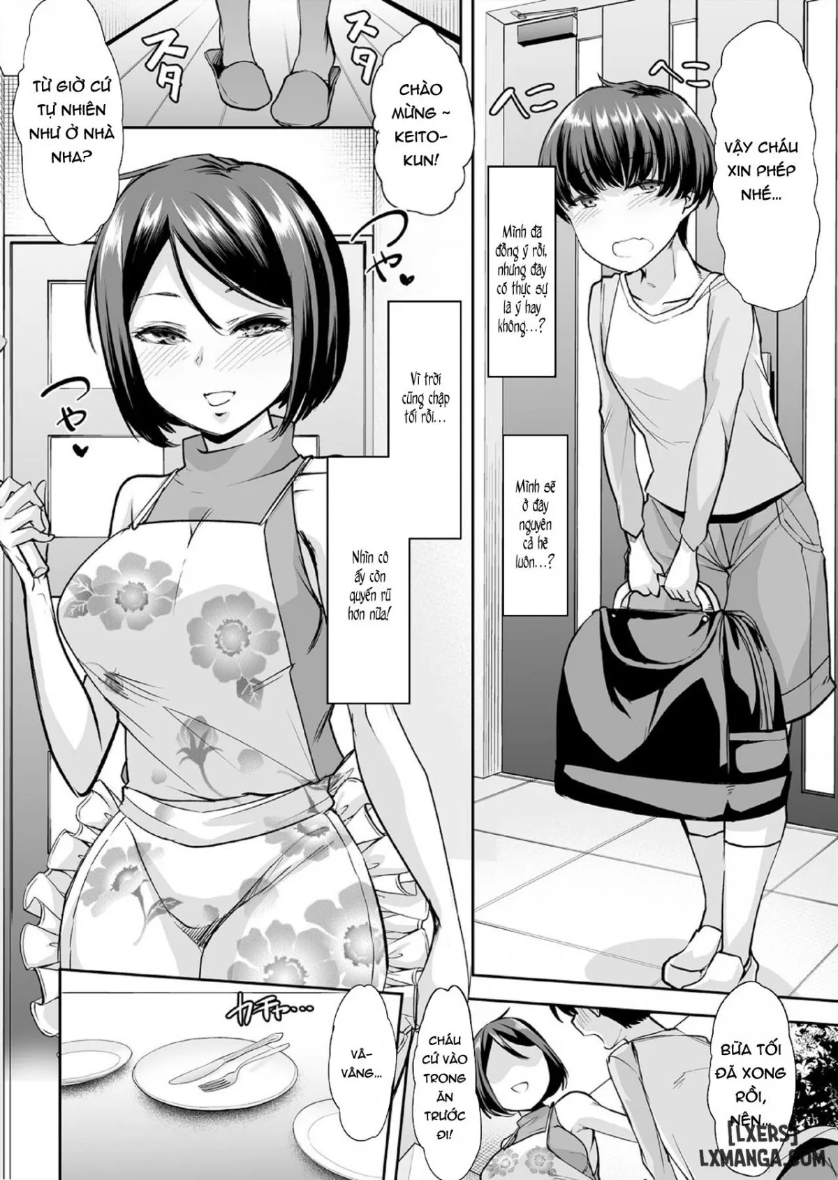 HentaiVN.net - Ảnh 5 - Mama wa SeFri - Boku wa Tomodachi no Okaa-san to Sex o Suru [Fuck-Buddy Mom — I have Sex with my Friend's Mom] - Chap 1