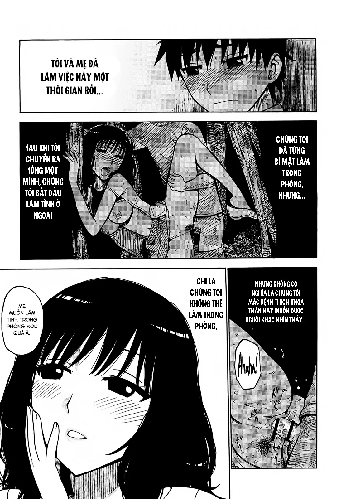 HentaiVN.net - Ảnh 6 - Thứ mà tôi luôn muốn không cho họ biết [What I Don't Want Them to Know ; 夜な夜な] - Chap 1