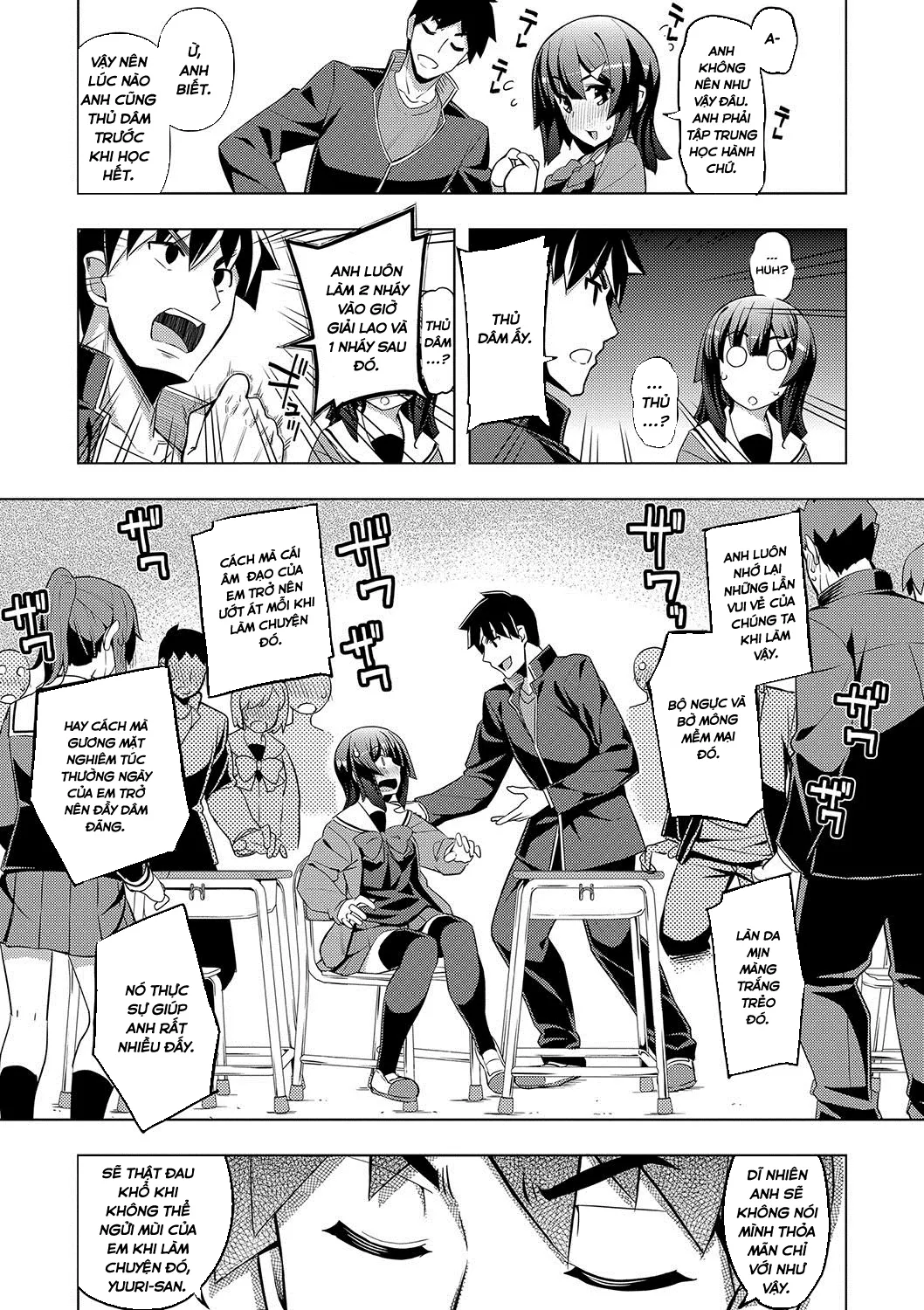 HentaiVN.net - Ảnh 14 - Fukutsu no Perorist - Chap 3
