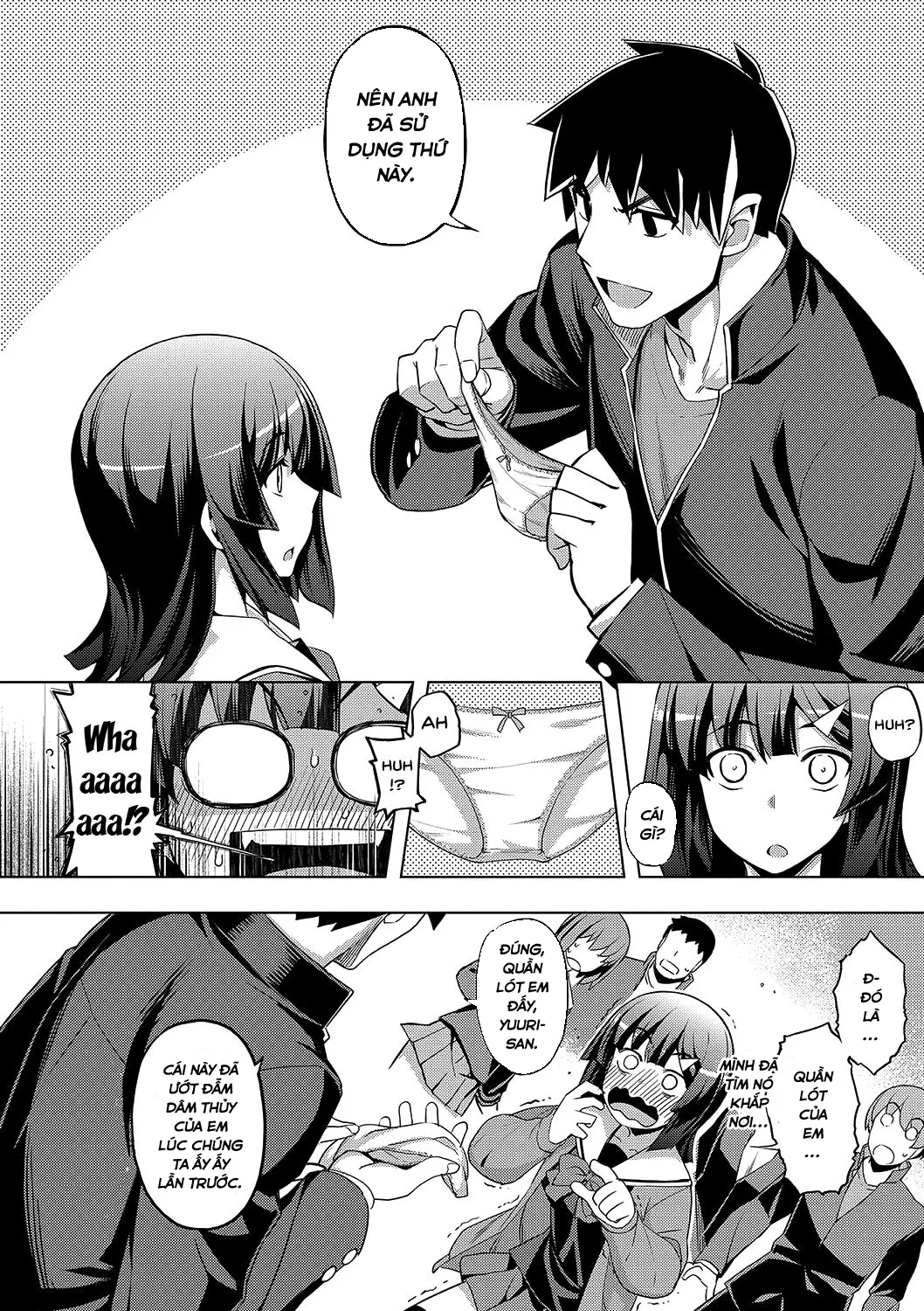 HentaiVN.net - Ảnh 15 - Fukutsu no Perorist - Chap 3