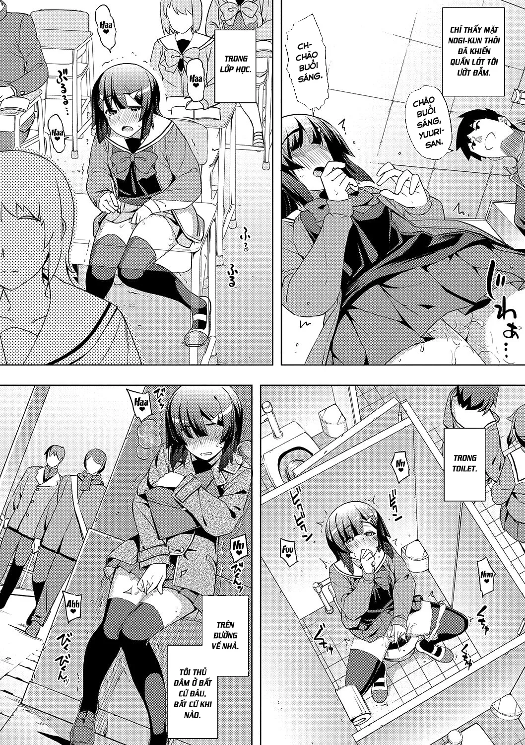 HentaiVN.net - Ảnh 21 - Fukutsu no Perorist - Chap 3