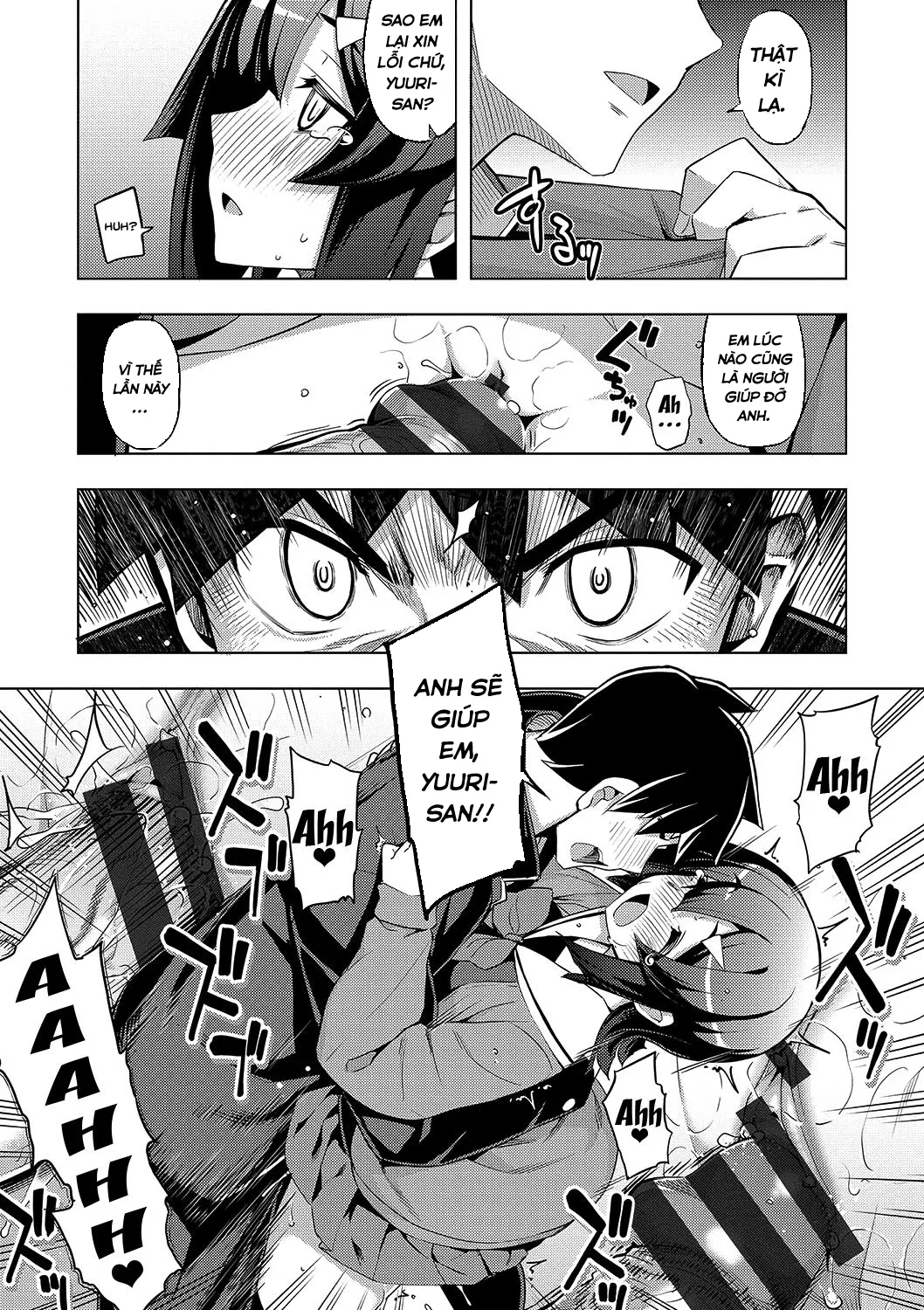 HentaiVN.net - Ảnh 28 - Fukutsu no Perorist - Chap 3