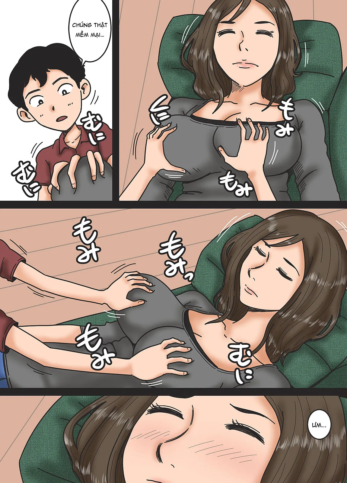 HentaiVN.net - Ảnh 11 - Putting Mother to Sleep [Haha o Nemurasete] - Chap 1