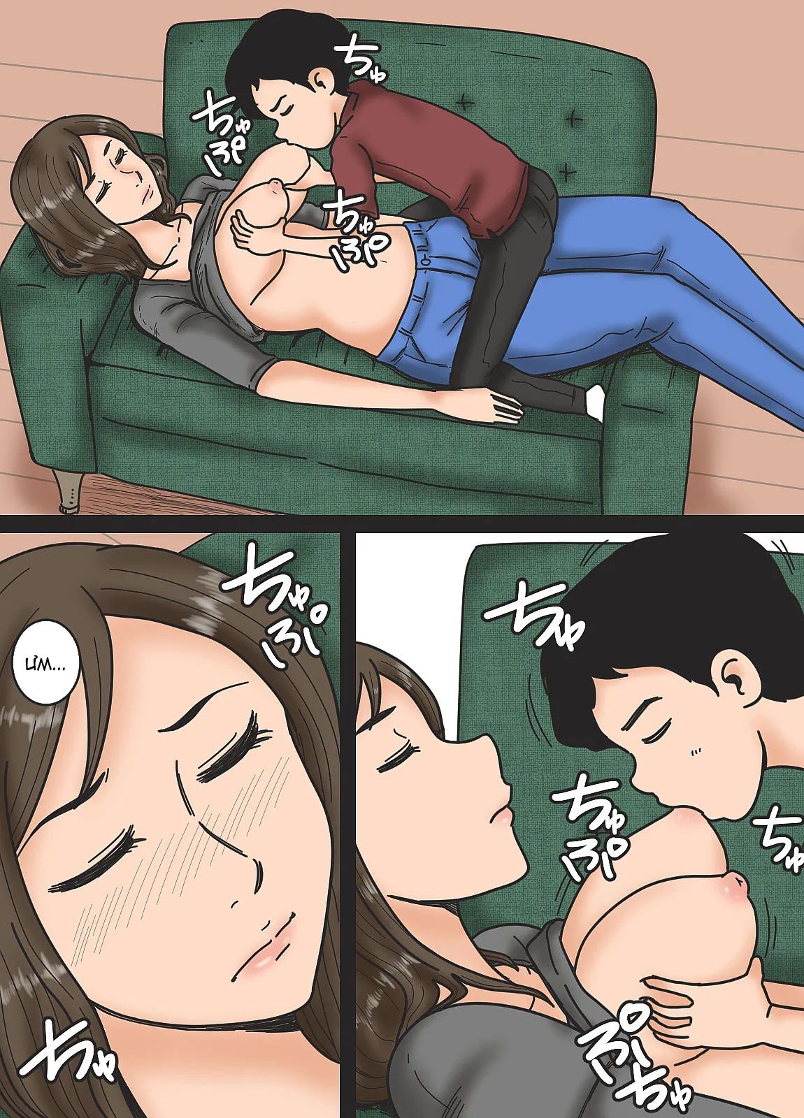 HentaiVN.net - Ảnh 14 - Putting Mother to Sleep [Haha o Nemurasete] - Chap 1