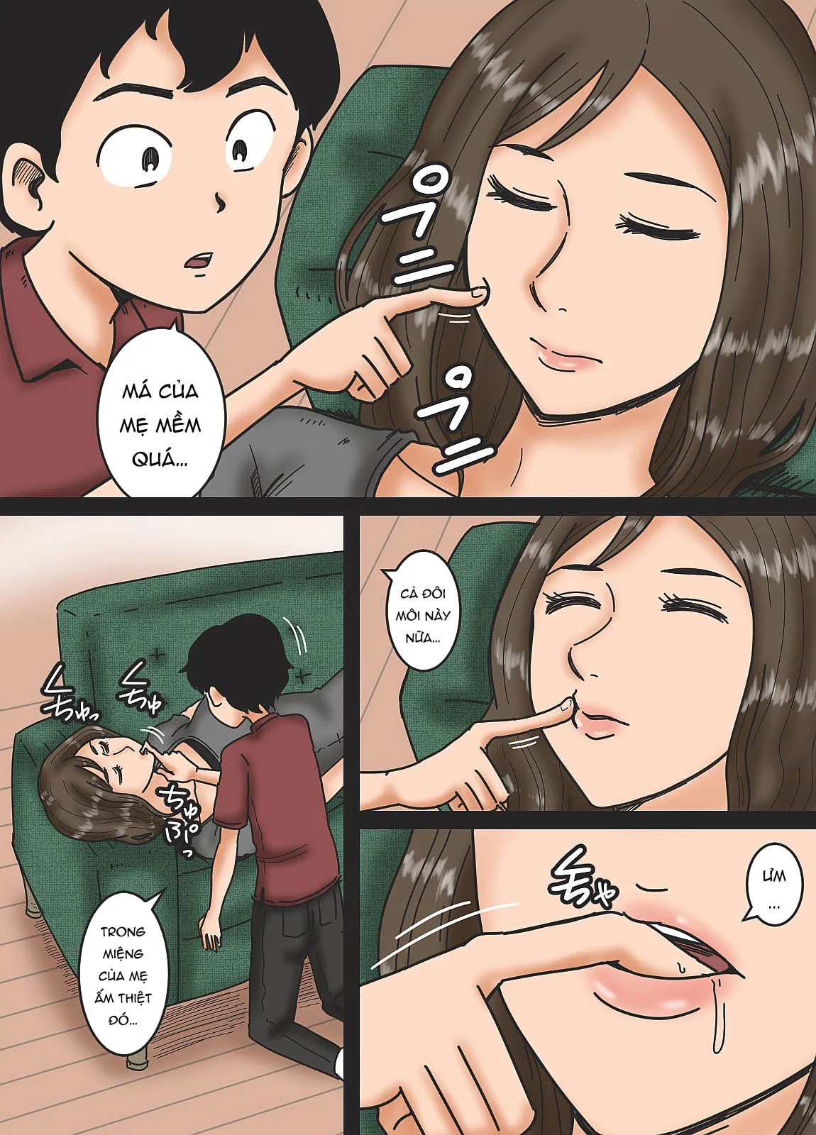 HentaiVN.net - Ảnh 7 - Putting Mother to Sleep [Haha o Nemurasete] - Chap 1