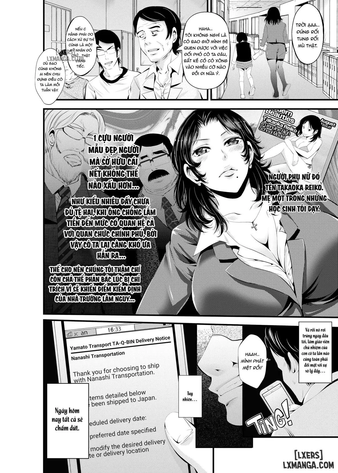 HentaiVN.net - Ảnh 4 - Hitozuma Netorare Sex Life - Chap 1