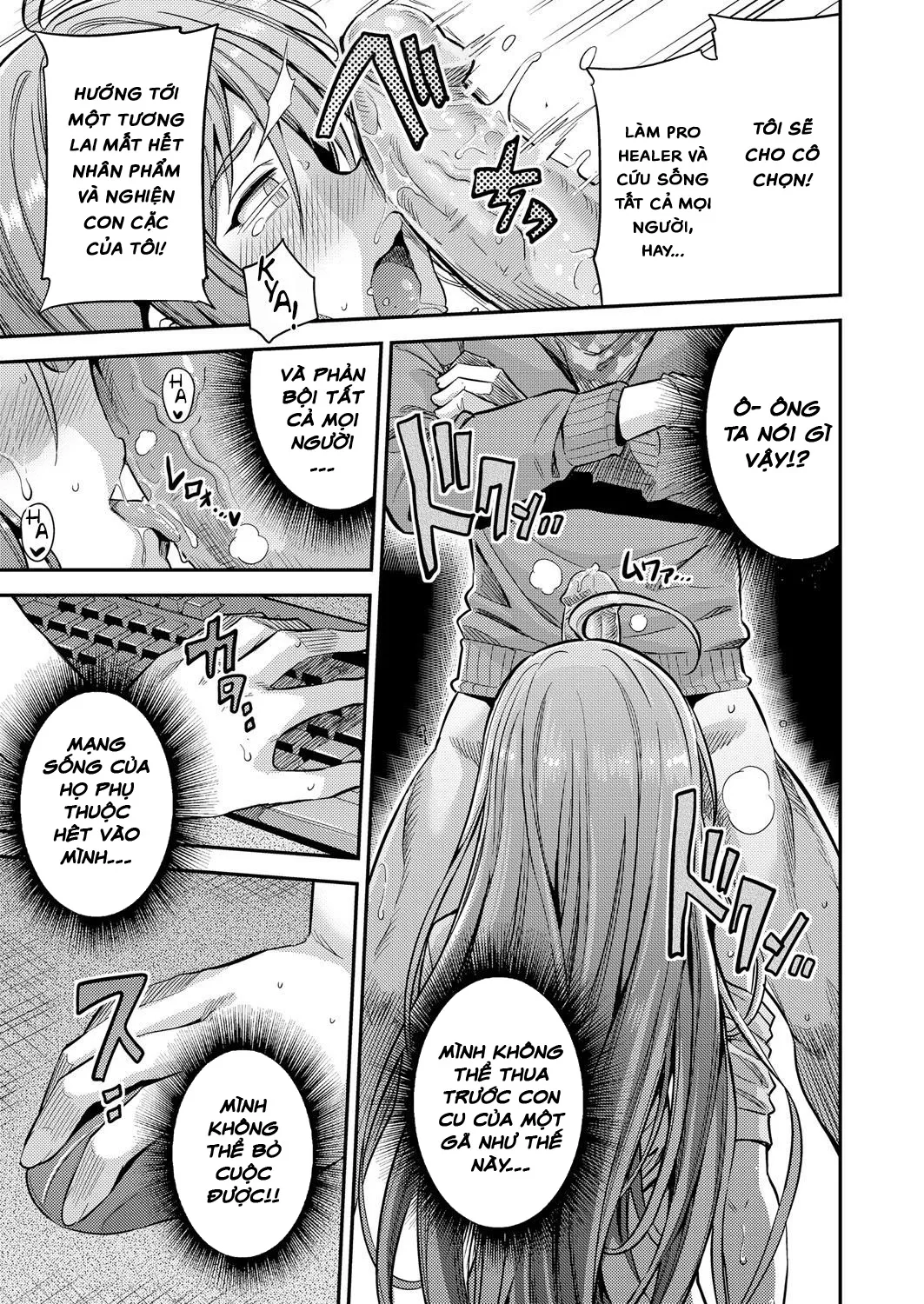 HentaiVN.net - Ảnh 16 - Nước mắt em rơi, trò chơi kết thúc!! [Watashi ga Ittara Mina Shinjau!!; If I Cum, Everyone Will Die!!] - Chap 1