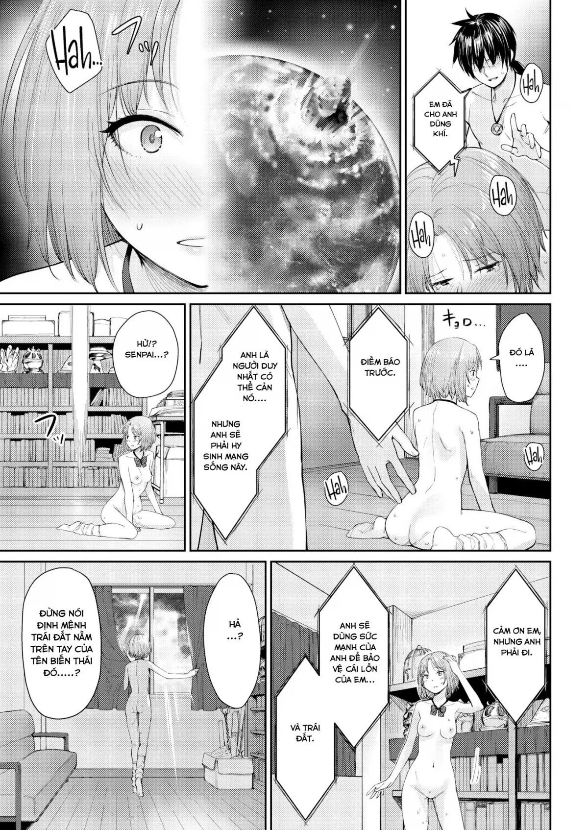 HentaiVN.net - Ảnh 17 - Cái Lá Chà Bồn huyền thoại của Harada-san [Harada-san's Heavenly Pussy] - Chap 1