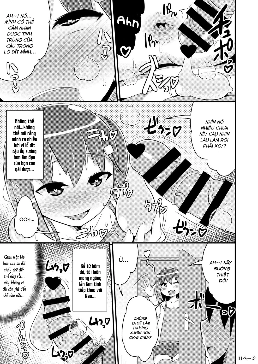 HentaiVN.net - Ảnh 12 - Muchi Homo Kanojo [My Best (Girl) Friend is an Ignorant Homo] - Chap 1