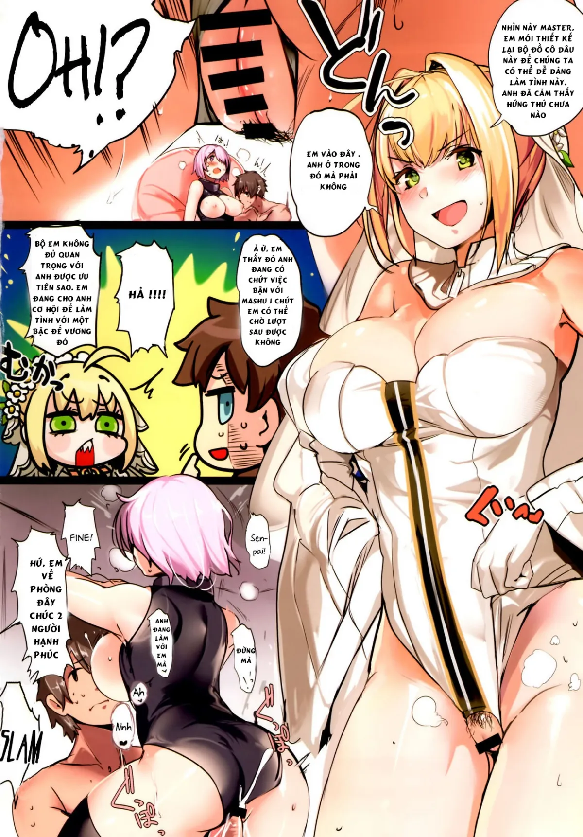 HentaiVN.net - Ảnh 4 - Nero to Teisou Kannen (Fate/Grand Order) - Chap 1