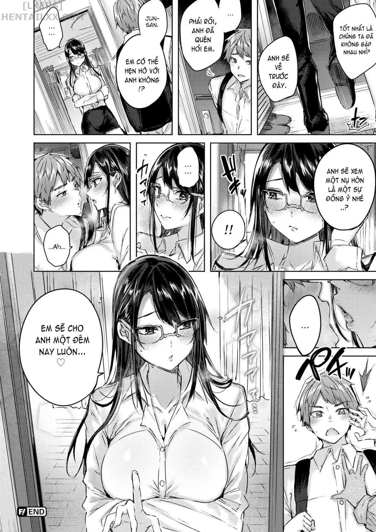 HentaiVN.net - Ảnh 24 - Wrapped Heart [Comic Kairakuten BEAST 2019-09] - Chap 1