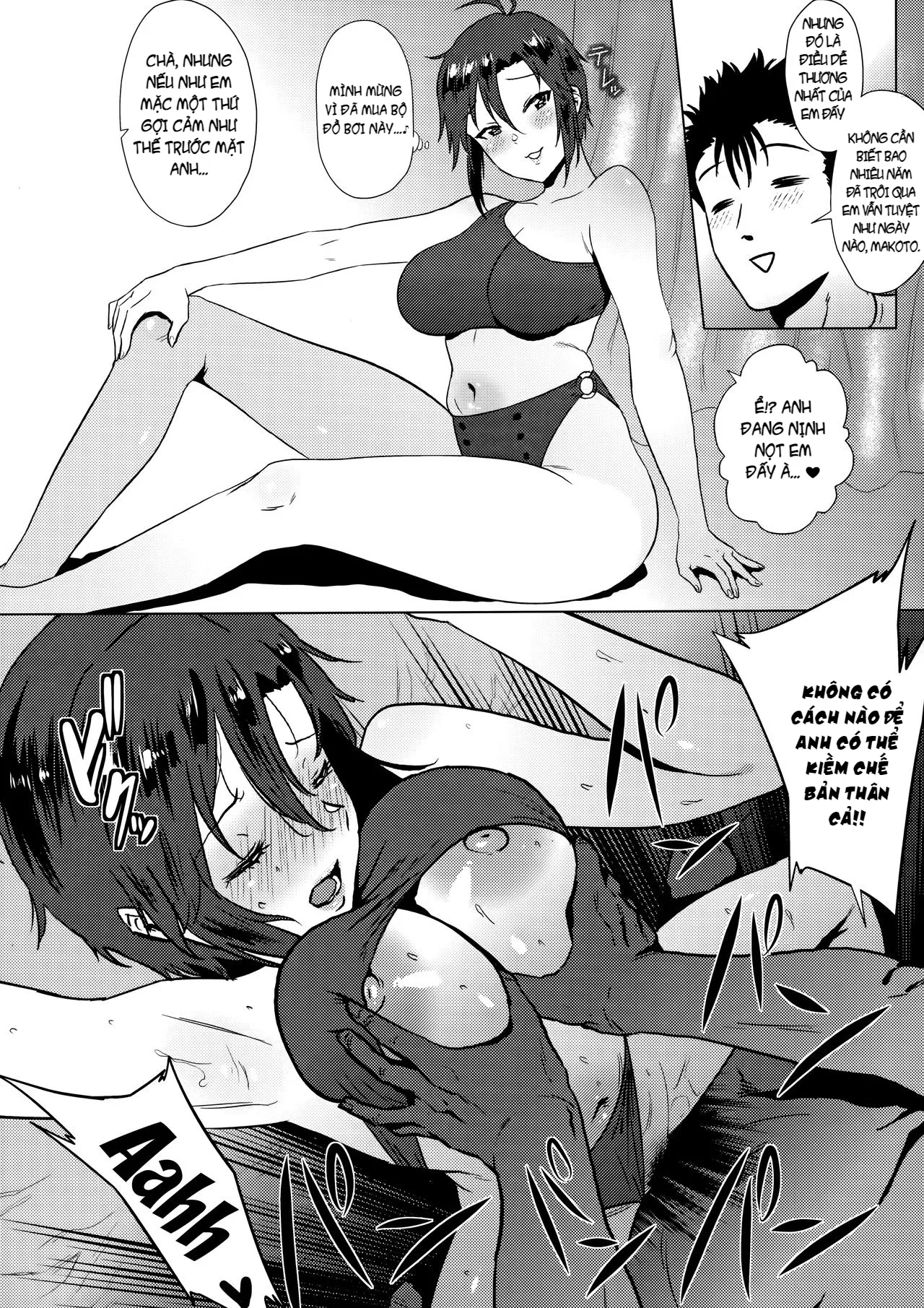 HentaiVN.net - Ảnh 3 - Otona Makoto to Mizugi Fashion Show Suru Hon [大人真と水着ファッションショーする本] - Chap 1