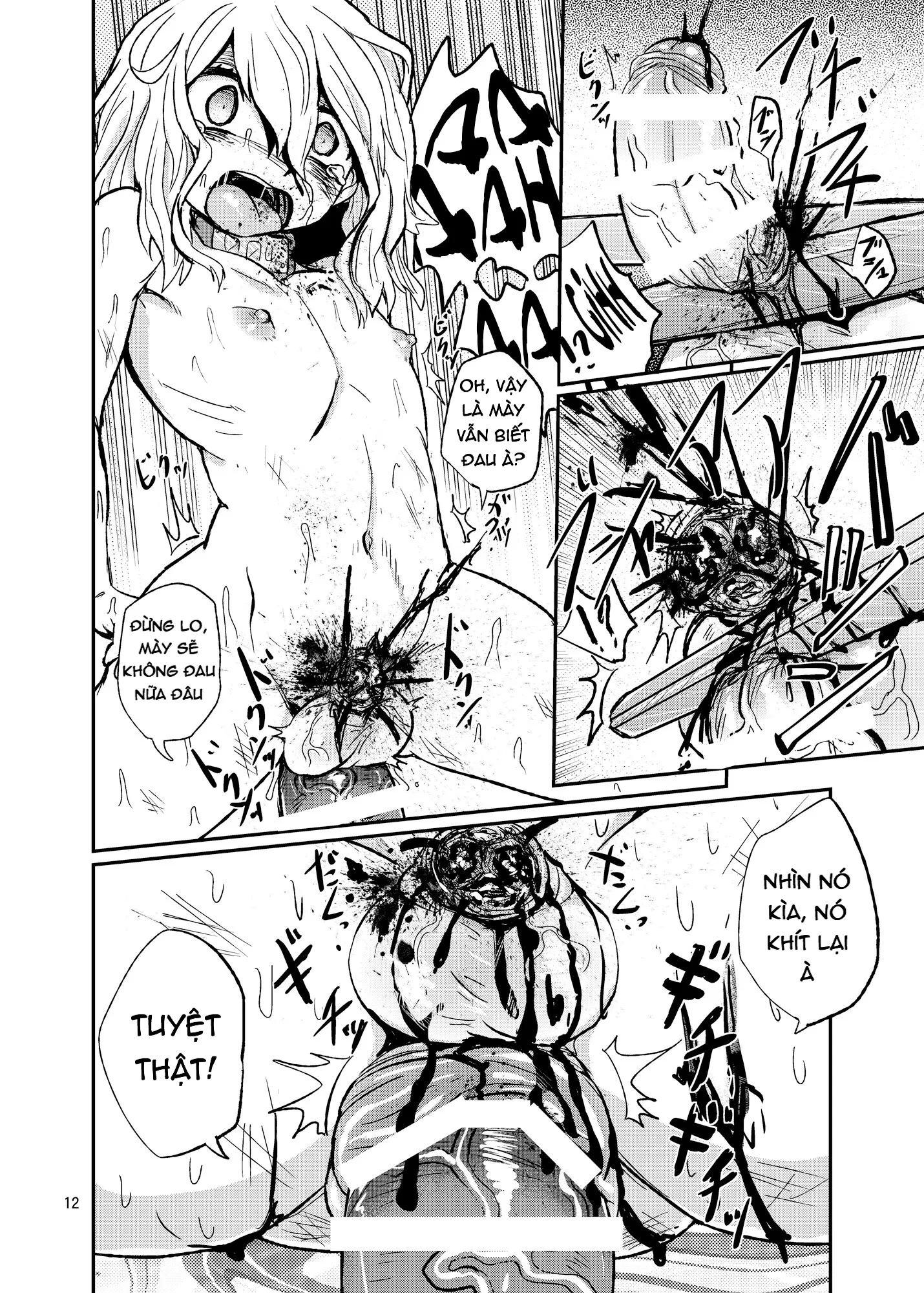 HentaiVN.net - Ảnh 12 - Otokonoko no Chinchin o Kiru Hon [A Book About Cutting Off a Trap's Penis] - Chap 1