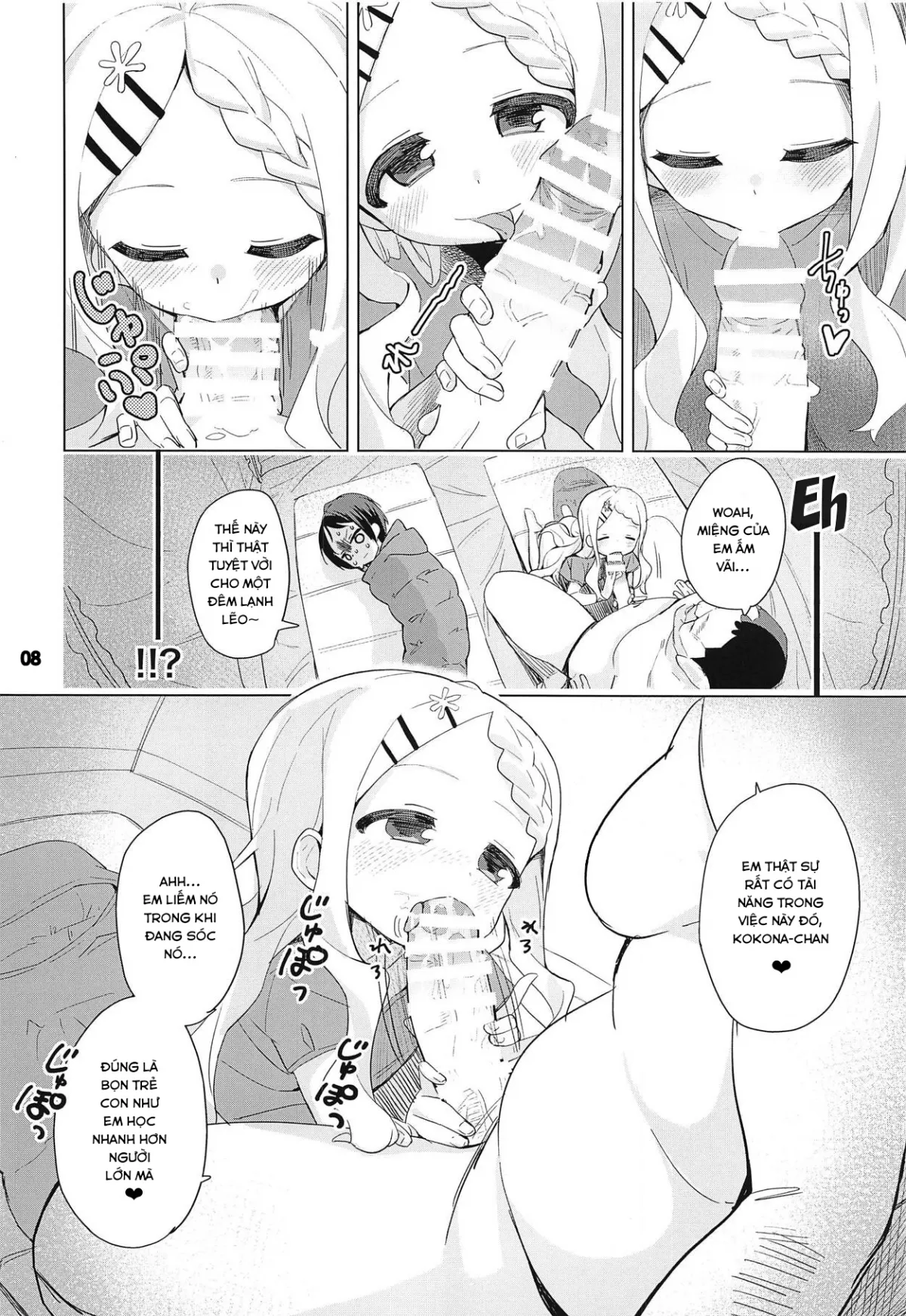 HentaiVN.net - Ảnh 10 - Ngôi Lều Trên Núi [Kokona-chan ni Kareshi ga Dekita] - Chap 1