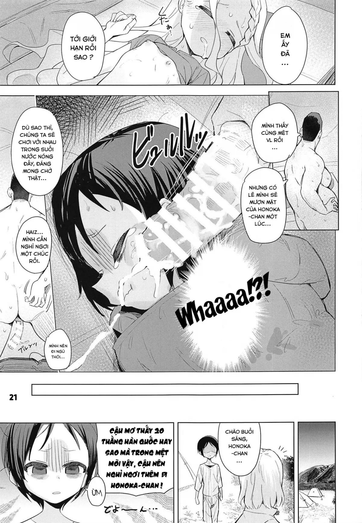 HentaiVN.net - Ảnh 23 - Ngôi Lều Trên Núi [Kokona-chan ni Kareshi ga Dekita] - Chap 1