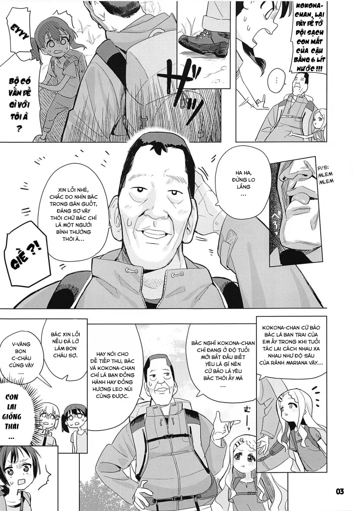 HentaiVN.net - Ảnh 5 - Ngôi Lều Trên Núi [Kokona-chan ni Kareshi ga Dekita] - Chap 1