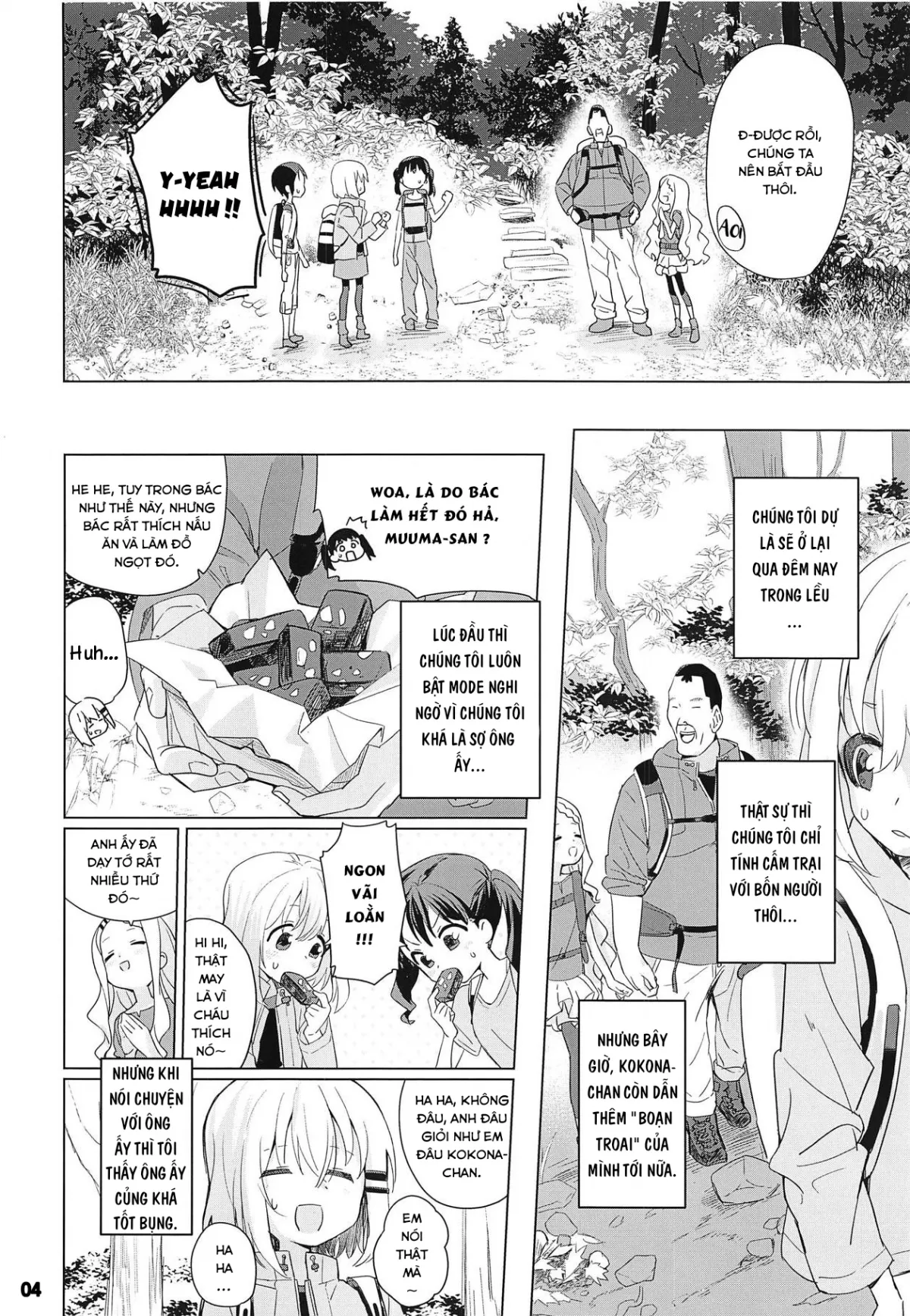 HentaiVN.net - Ảnh 6 - Ngôi Lều Trên Núi [Kokona-chan ni Kareshi ga Dekita] - Chap 1