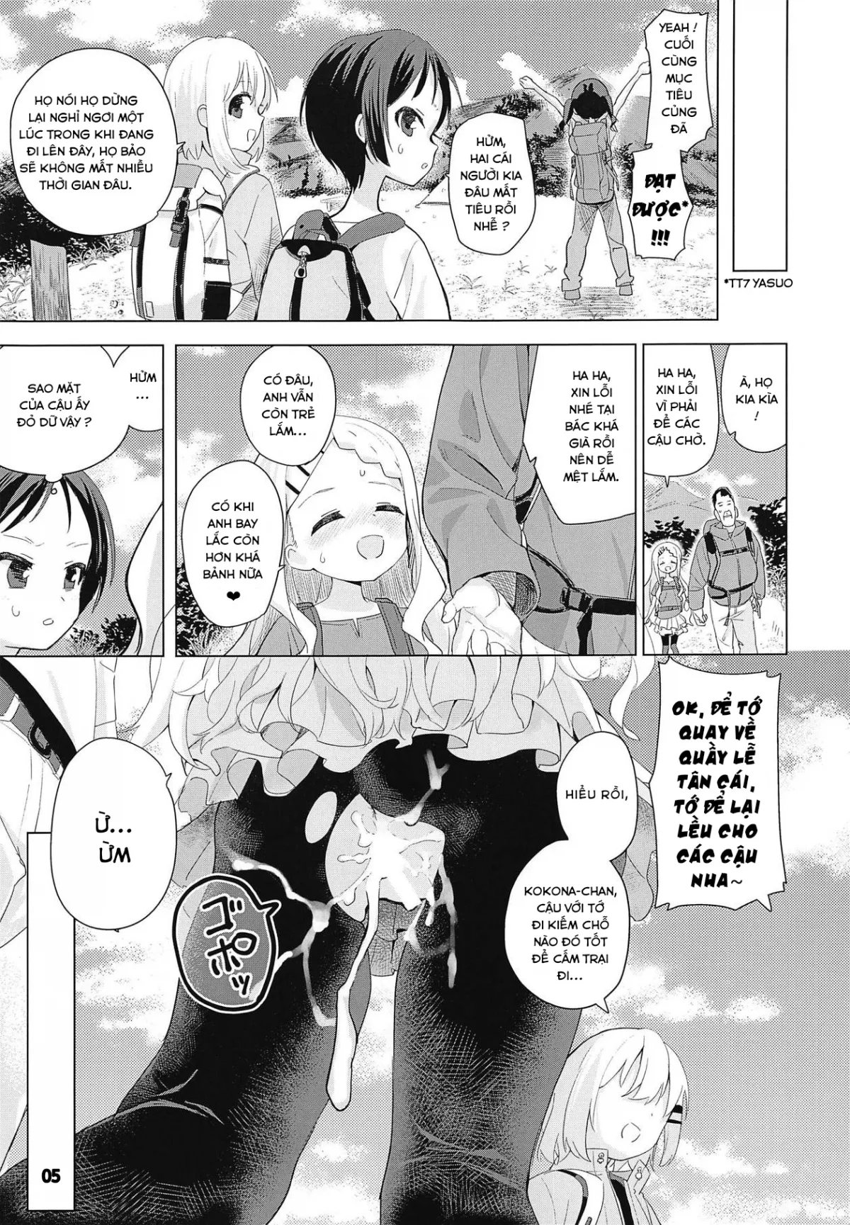 HentaiVN.net - Ảnh 7 - Ngôi Lều Trên Núi [Kokona-chan ni Kareshi ga Dekita] - Chap 1
