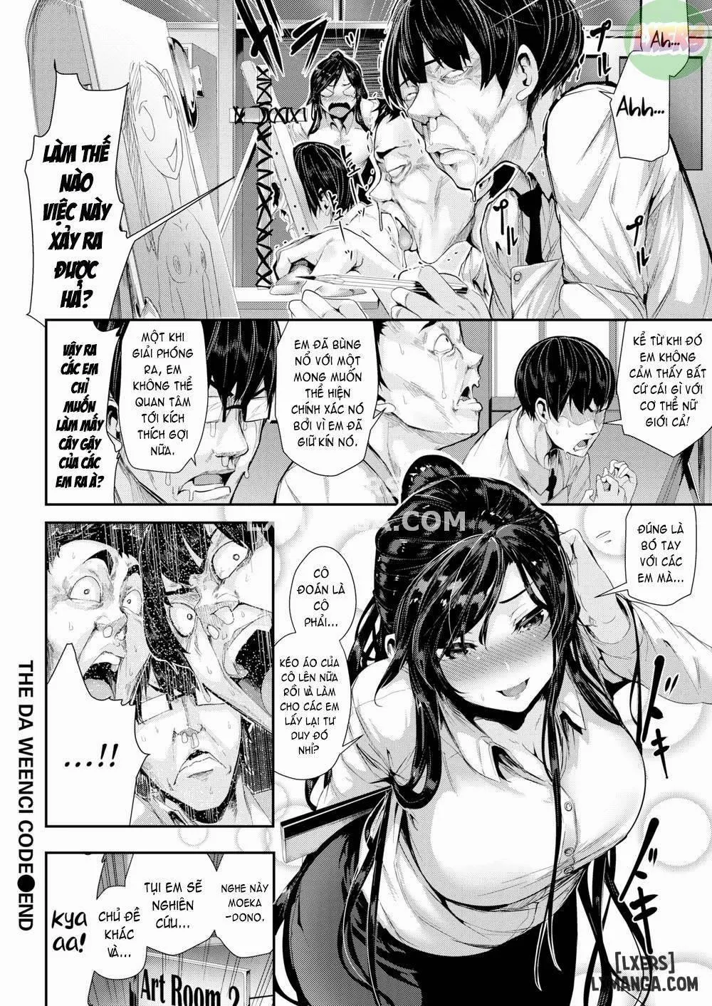 HentaiVN.net - Ảnh 20 - The Da Weenci Code - Chap 1
