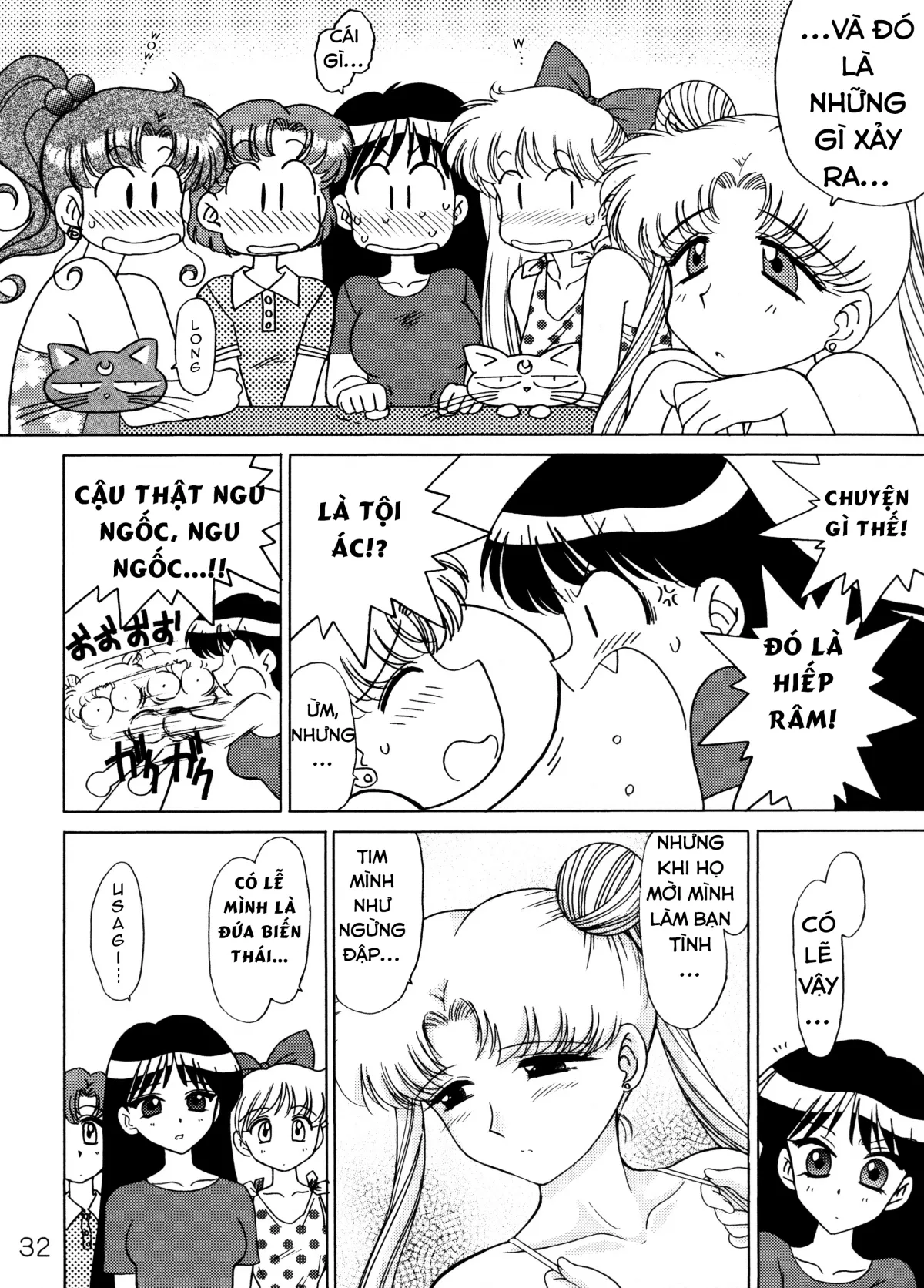 HentaiVN.net - Ảnh 32 - Burning Down The House (Sailor Moon) - Chap 1