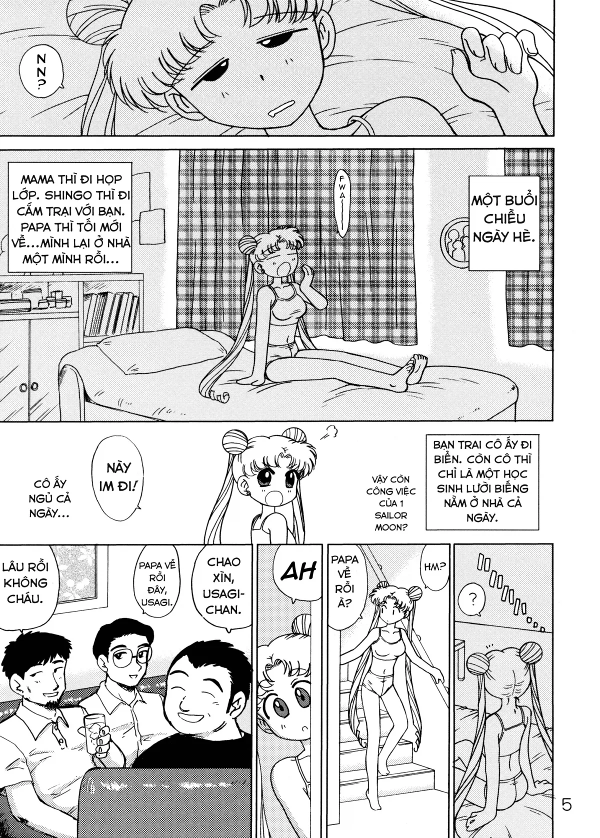 HentaiVN.net - Ảnh 5 - Burning Down The House (Sailor Moon) - Chap 1